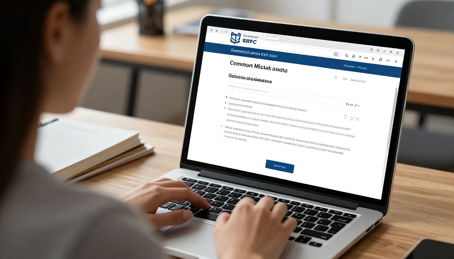 RFC en línea: Guía completa para declarar impuestos en 2024 4 Errores frecuentes al usar el sistema RFC en línea