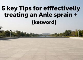 5 consejos clave para tratar un esguince de tobillo de forma efectiva