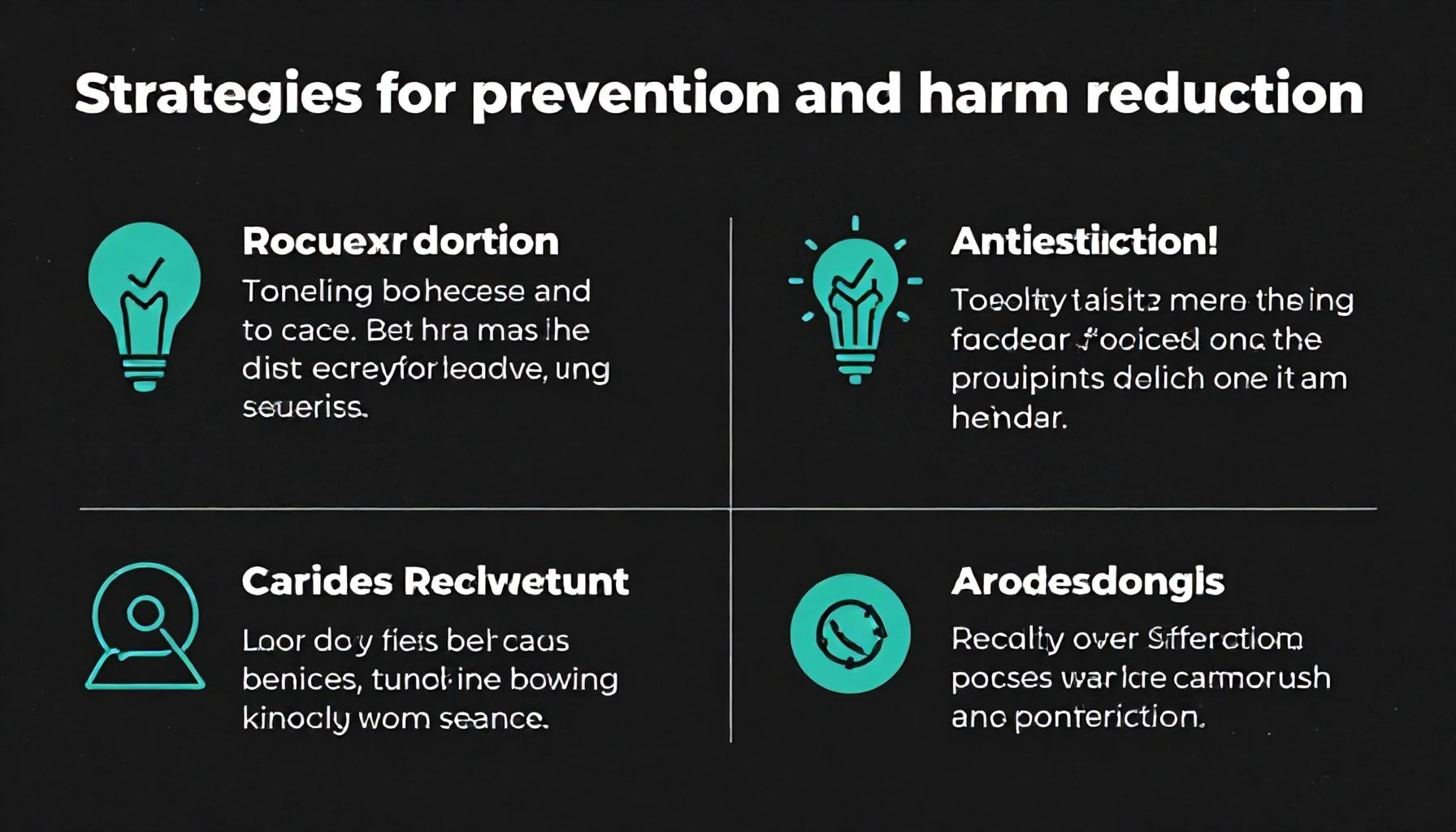Tipos de drogas: una guía completa sobre sus efectos y riesgos 5 Estrategias de prevención y reducción de daños