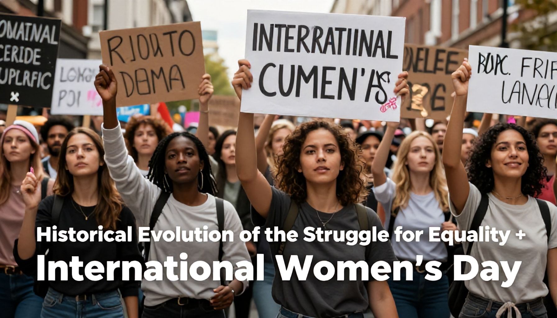 8 datos clave sobre el Día Internacional de la Mujer 2 Evolución histórica de la lucha por la igualdad