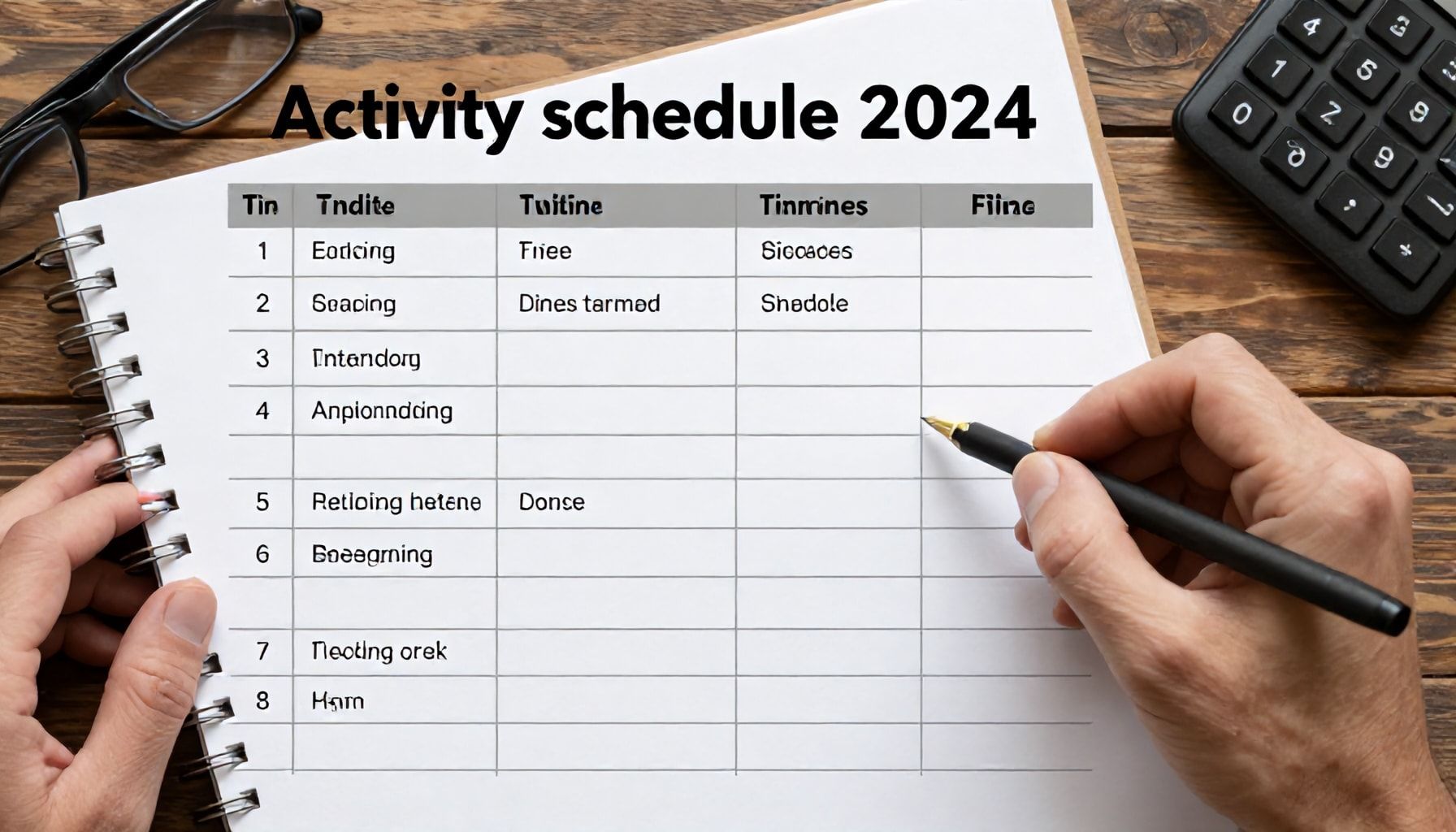 Factores clave para diseñar un cronograma efectivo en 2024