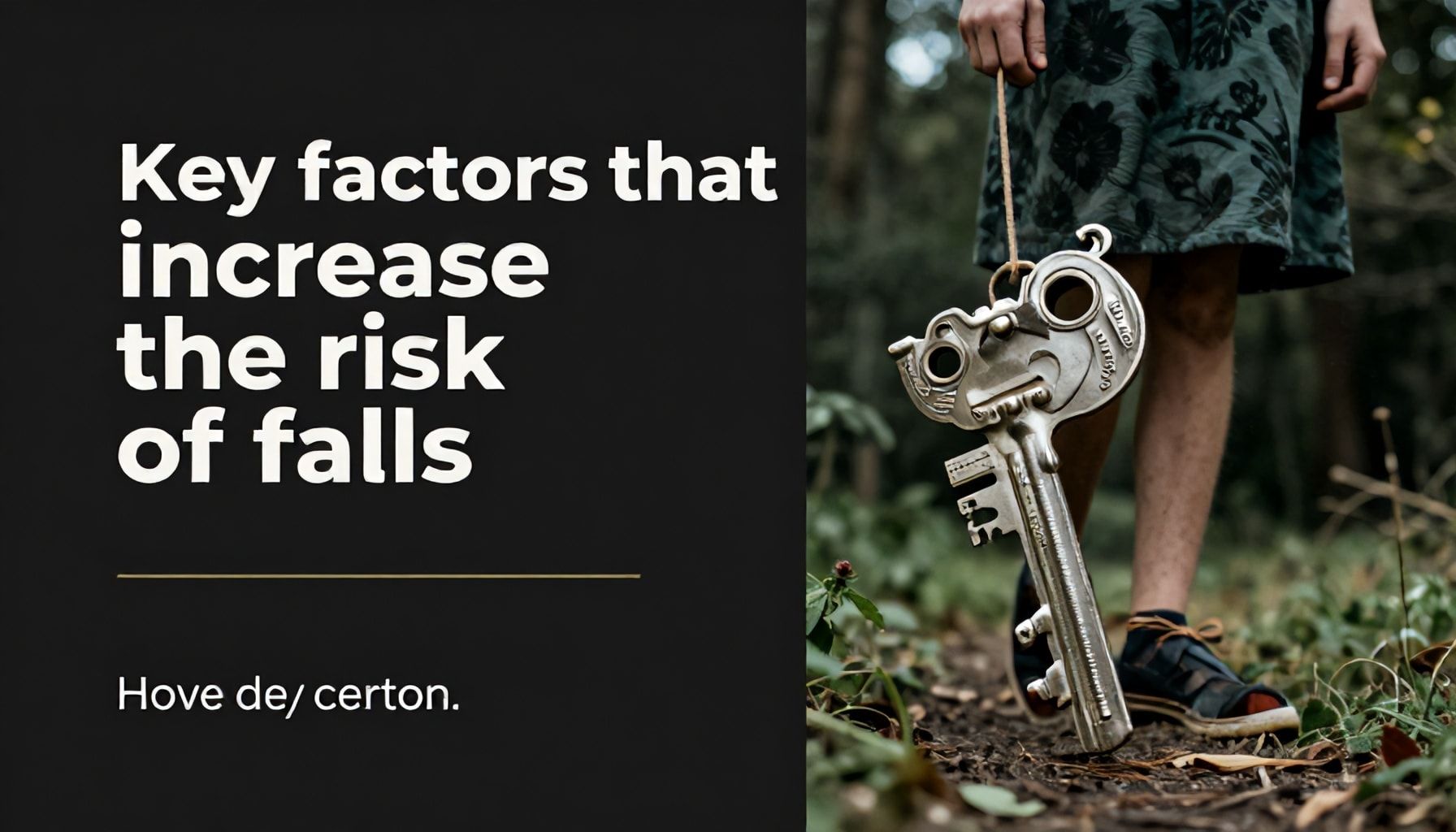 5 formas de prevenir caídas y proteger a los adultos mayores 2 Factores clave que aumentan el riesgo de caídas