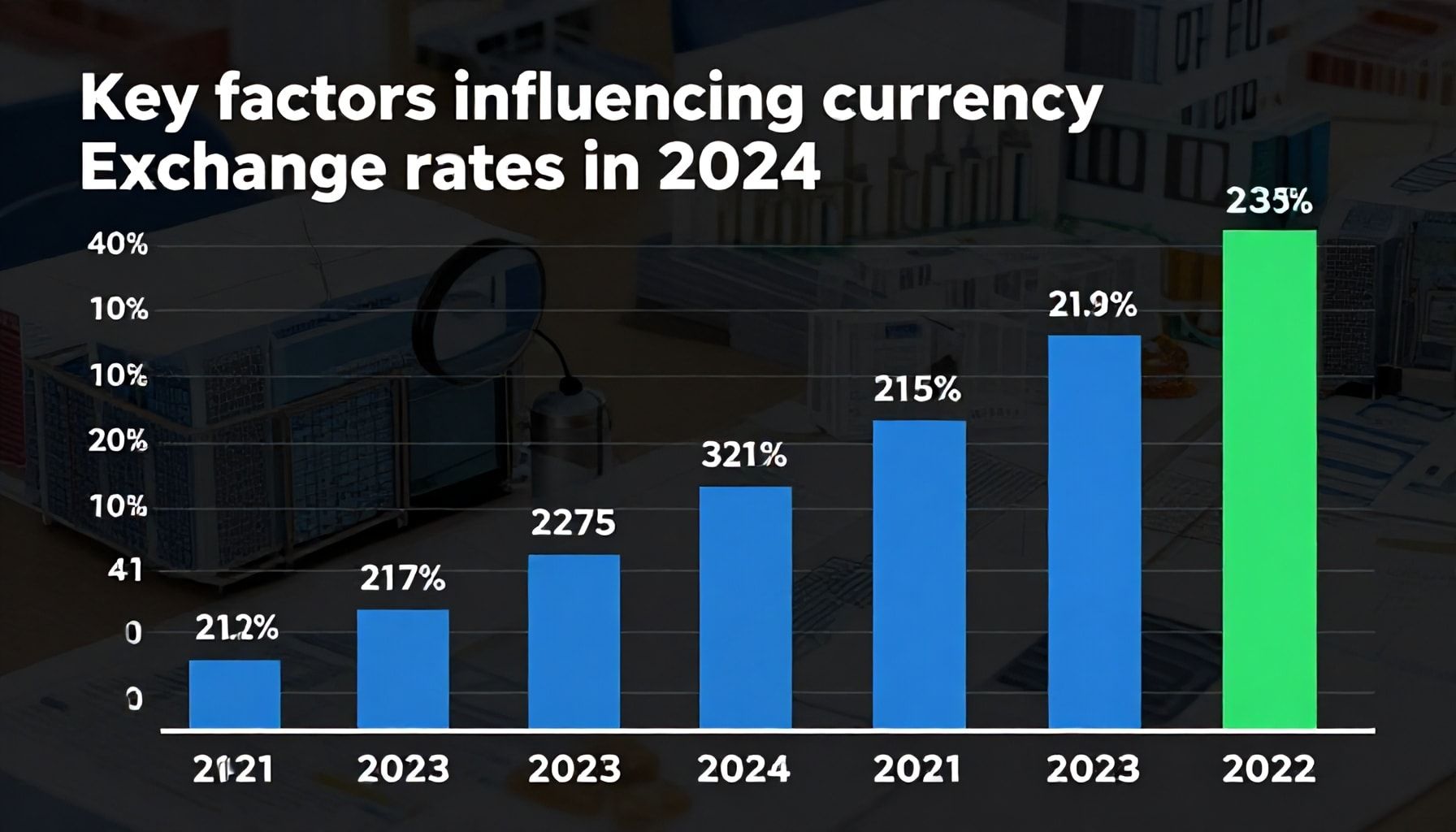 Factores clave que influyen en el cambio de divisas en 2024