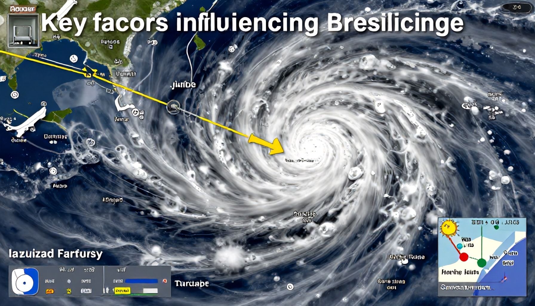 Factores clave que influyen en la formación de huracanes