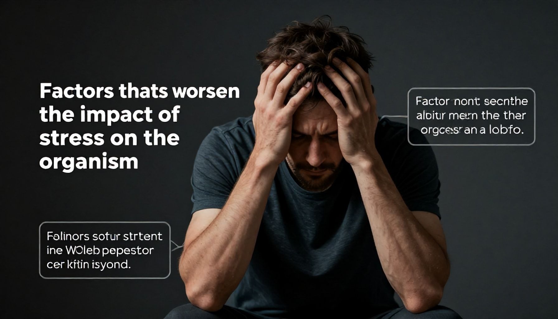 Factores que agravan el impacto del estrés en el organismo