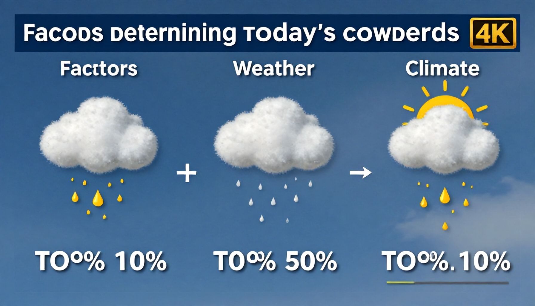 Factores que determinan las condiciones meteorológicas hoy