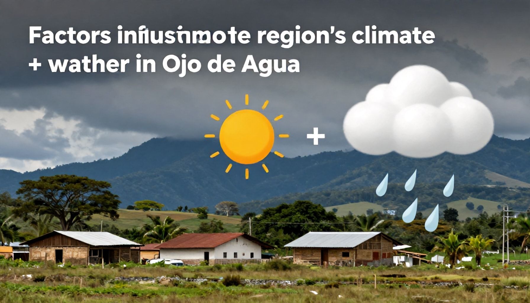 Factores que influyen en el clima de la región