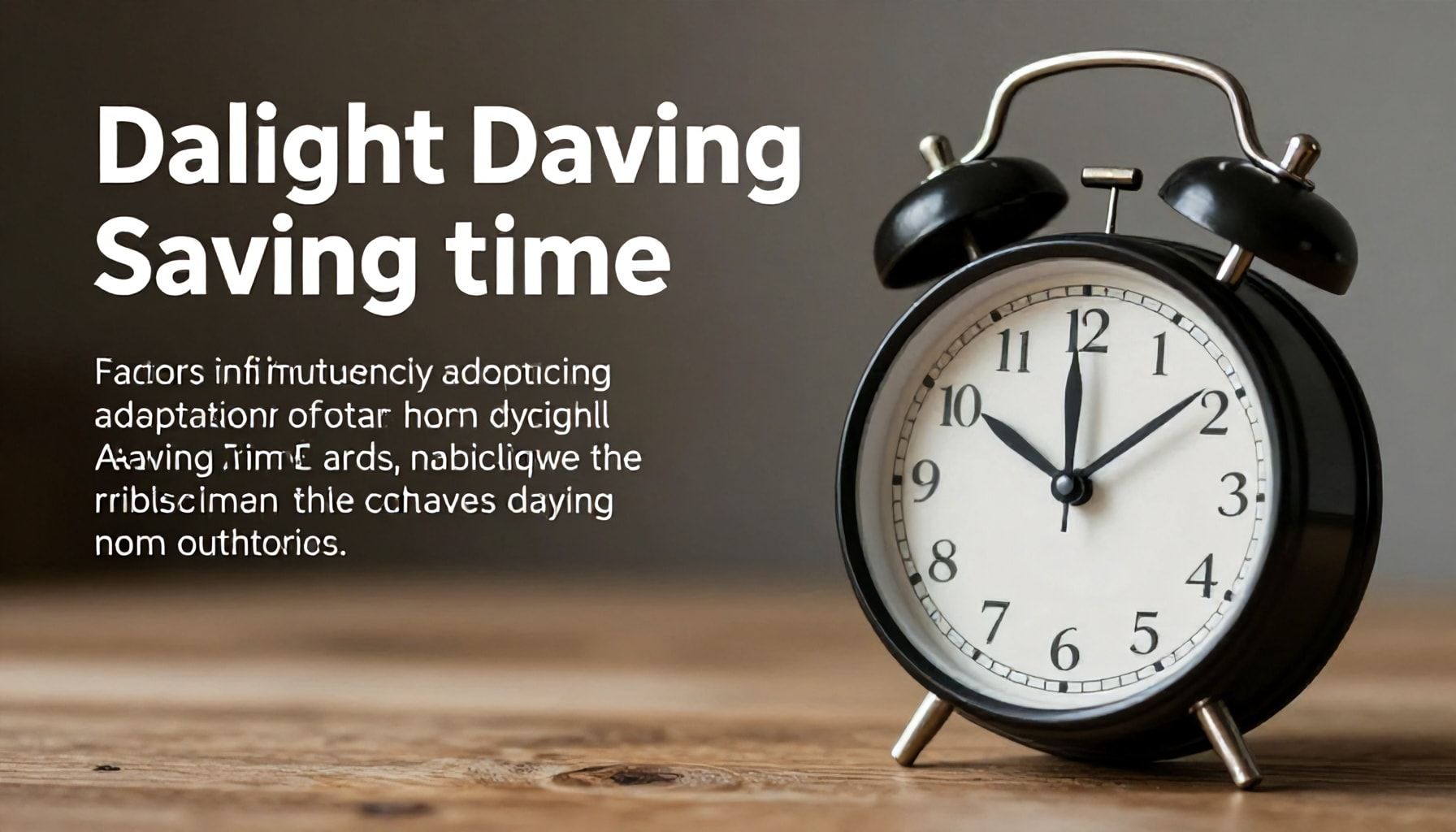 Factores que influyen en la adaptación al cambio de horario