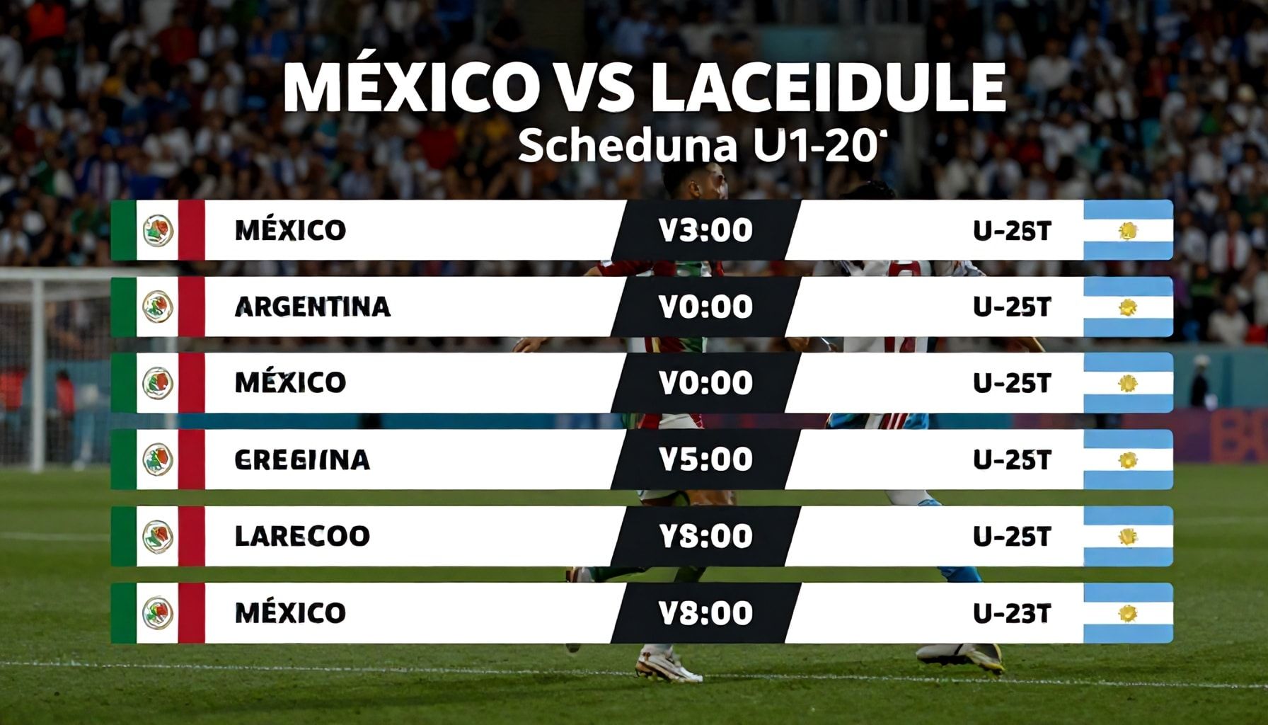 México vs Argentina Sub-20: Horario y dónde ver el partido 2 Horario y canales para ver México vs Argentina Sub-20*