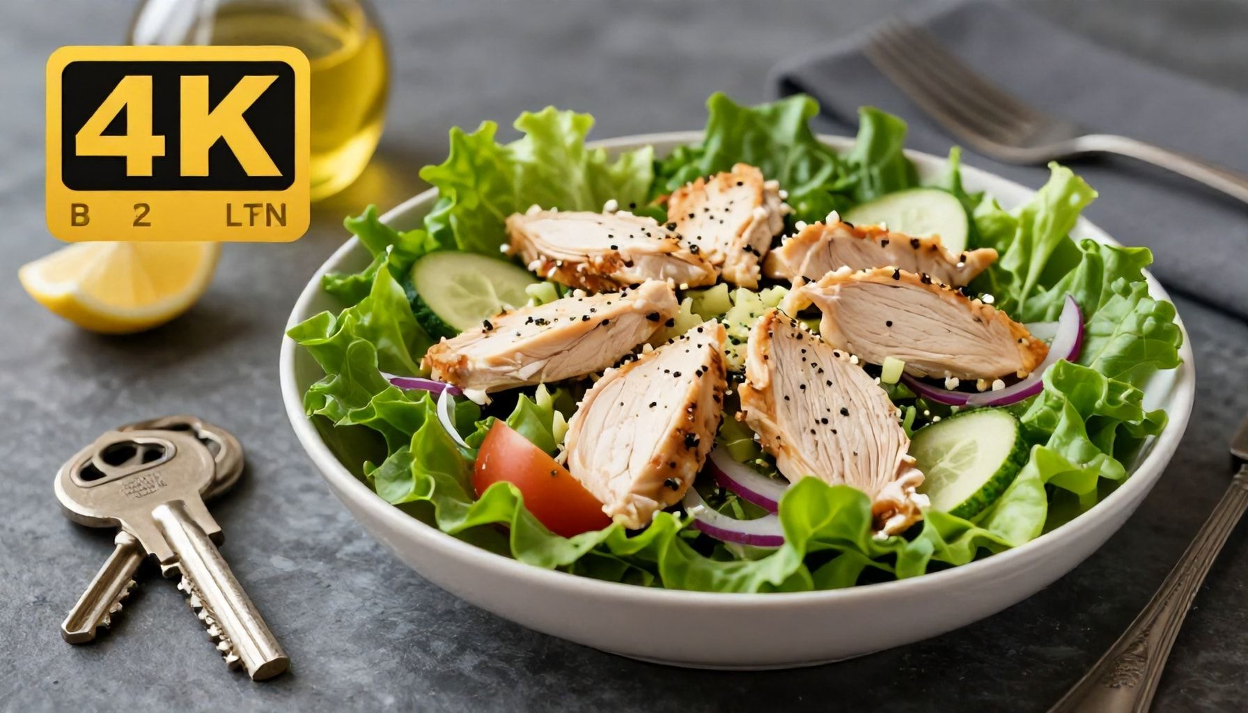5 formas deliciosas y nutritivas de preparar ensalada de pollo 2 Ingredientes clave para una ensalada de pollo equilibrada