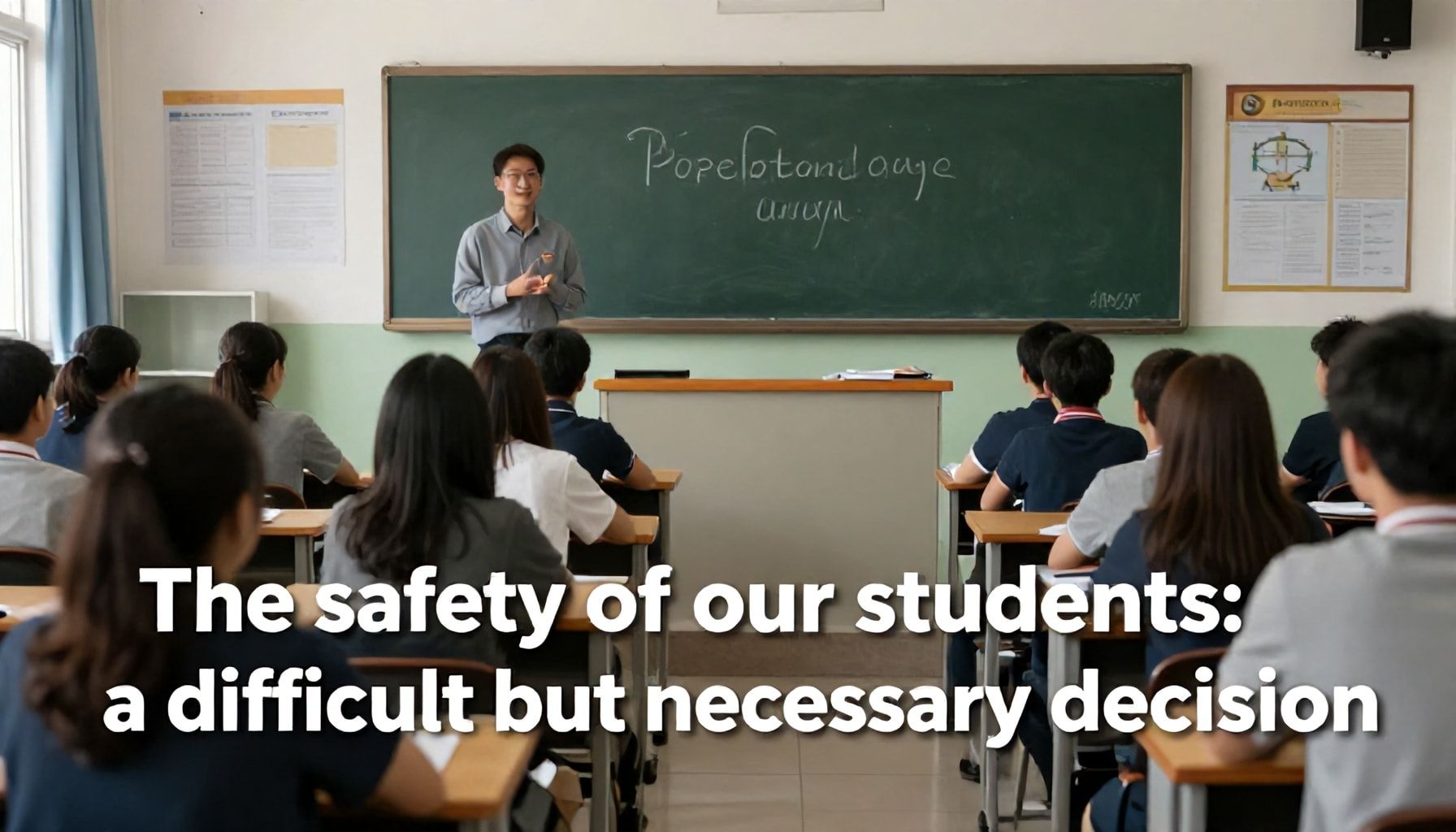 La seguridad de nuestros estudiantes: una decisión difícil pero necesaria