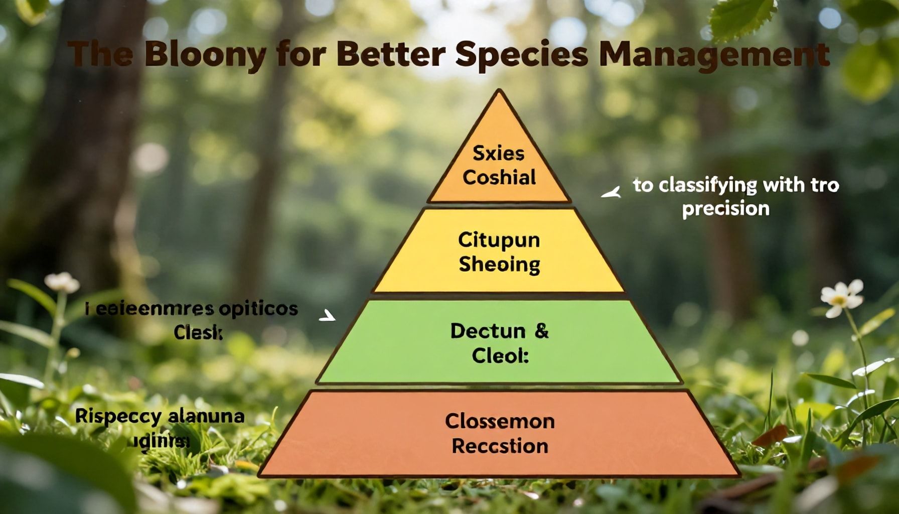 La taxonomía de Bloom para un mejor manejo de especies: Descubre el secreto para clasificar con precisión.
