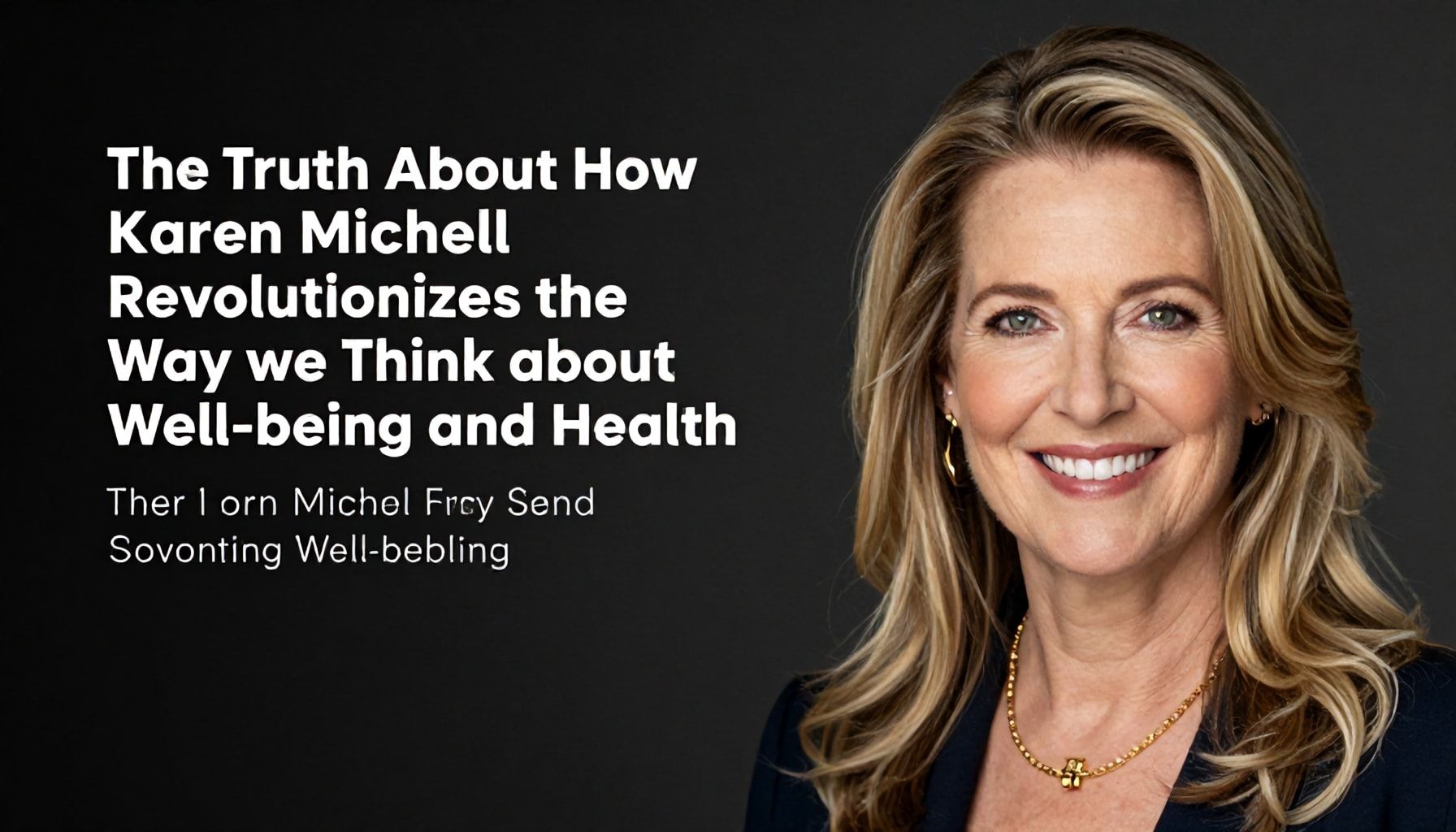 La verdad sobre cómo Karen Michan revoluciona la forma en que pensamos sobre el bienestar y la salud