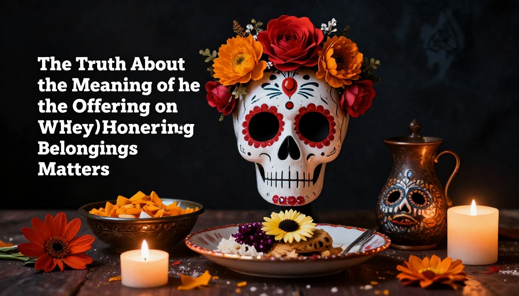 La Verdad Sobre el Significado de la Ofrenda en el Día de Muertos: Por qué Honrar a los Enseres Importa