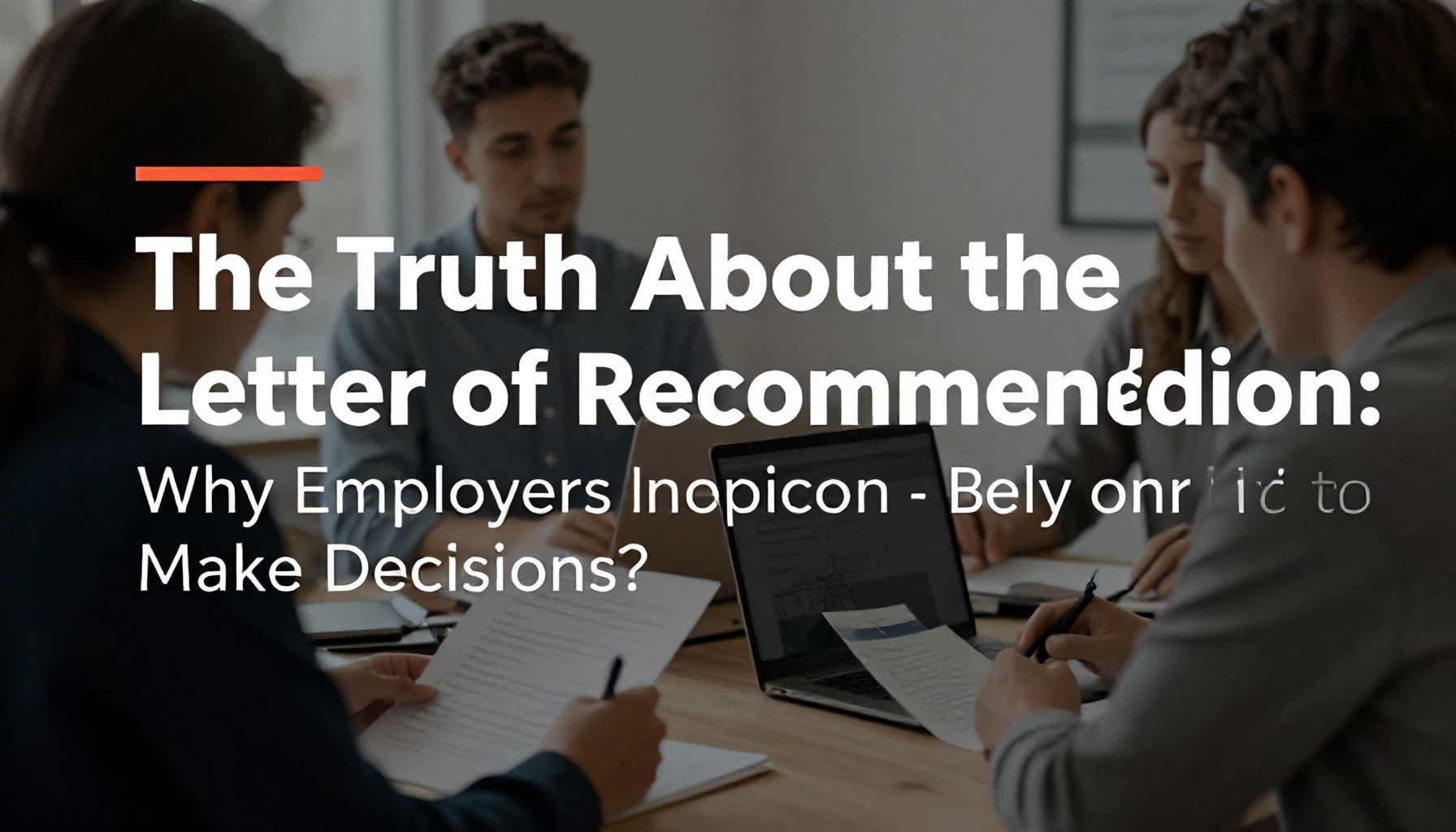 La Verdad Sobre la Carta de Recomendación: ¿Por qué los empleadores se basan en ella para tomar decisiones?