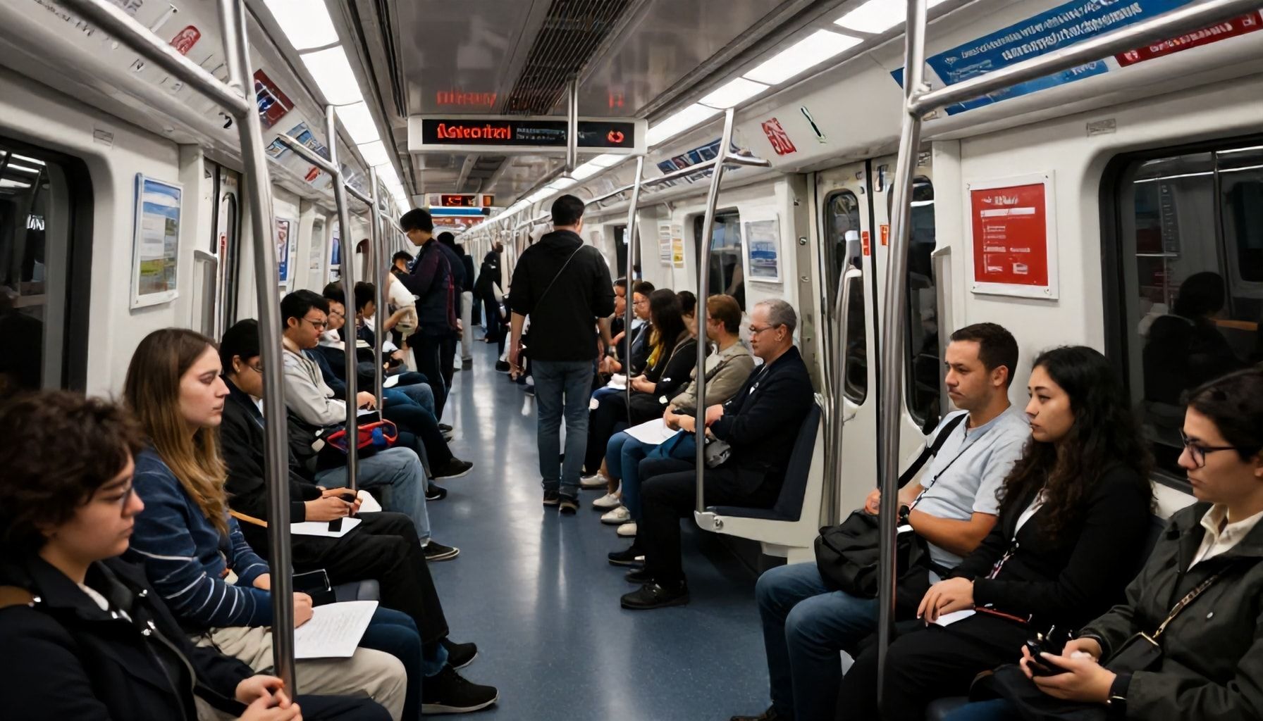 La verdad sobre las condiciones de seguridad en la Línea B del Metro: ¿es seguro viajar?