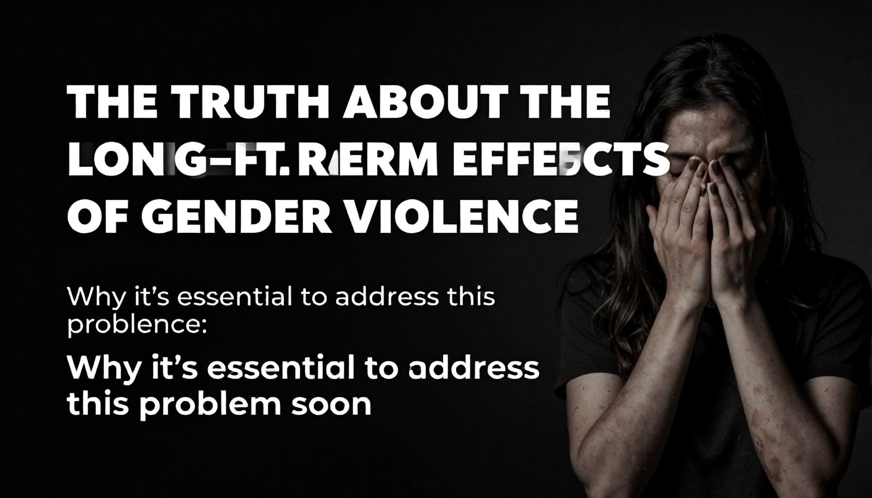 La verdad sobre los efectos a largo plazo de la violencia de género: ¿Por qué es esencial abordar este problema pronto?*