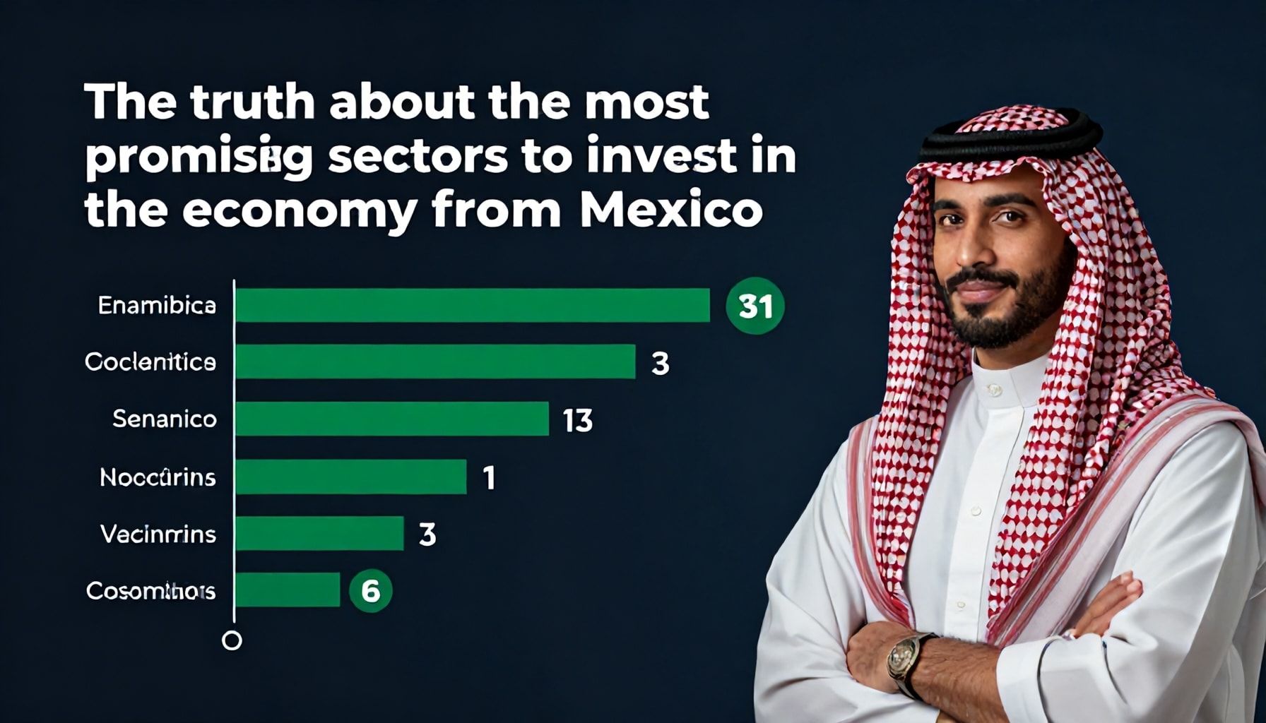 La verdad sobre los sectores más prometedores para invertir en la economía saudita desde México.