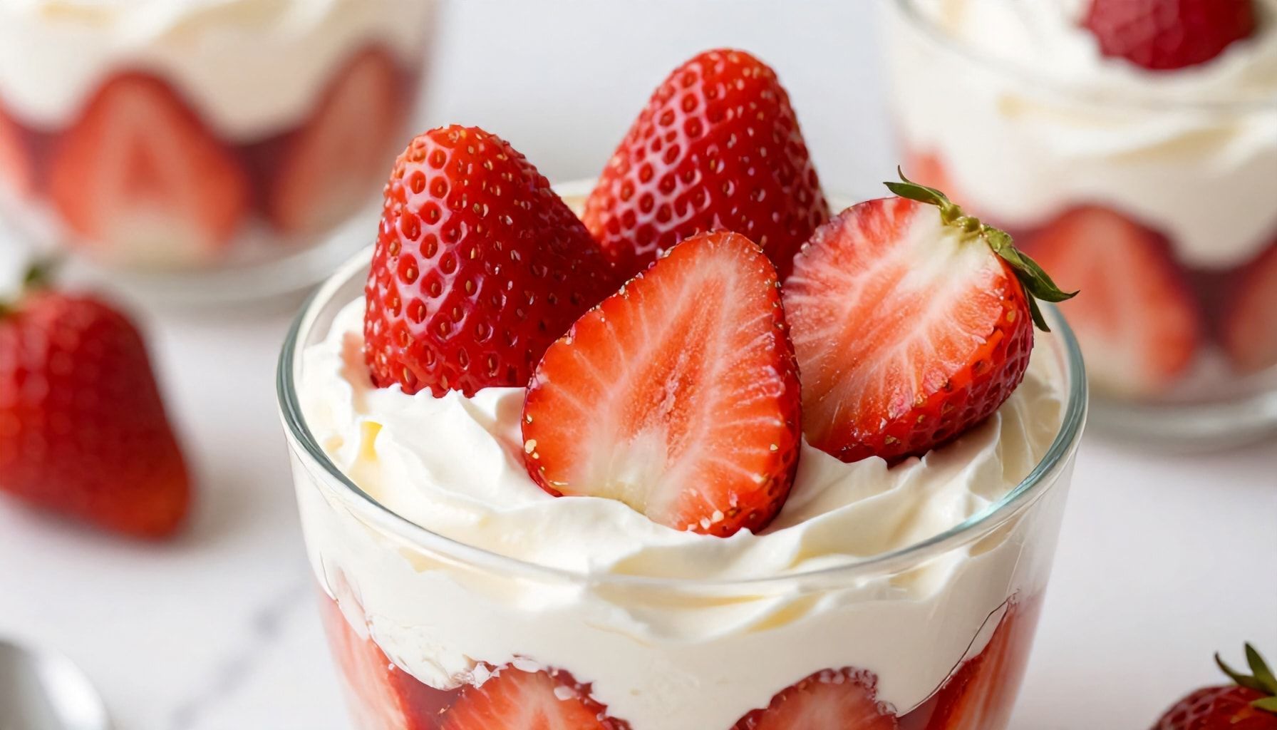 Las 5 Razones por las Que Las Fresas con Crema Son la Mejor Opción para un Postre Saludable