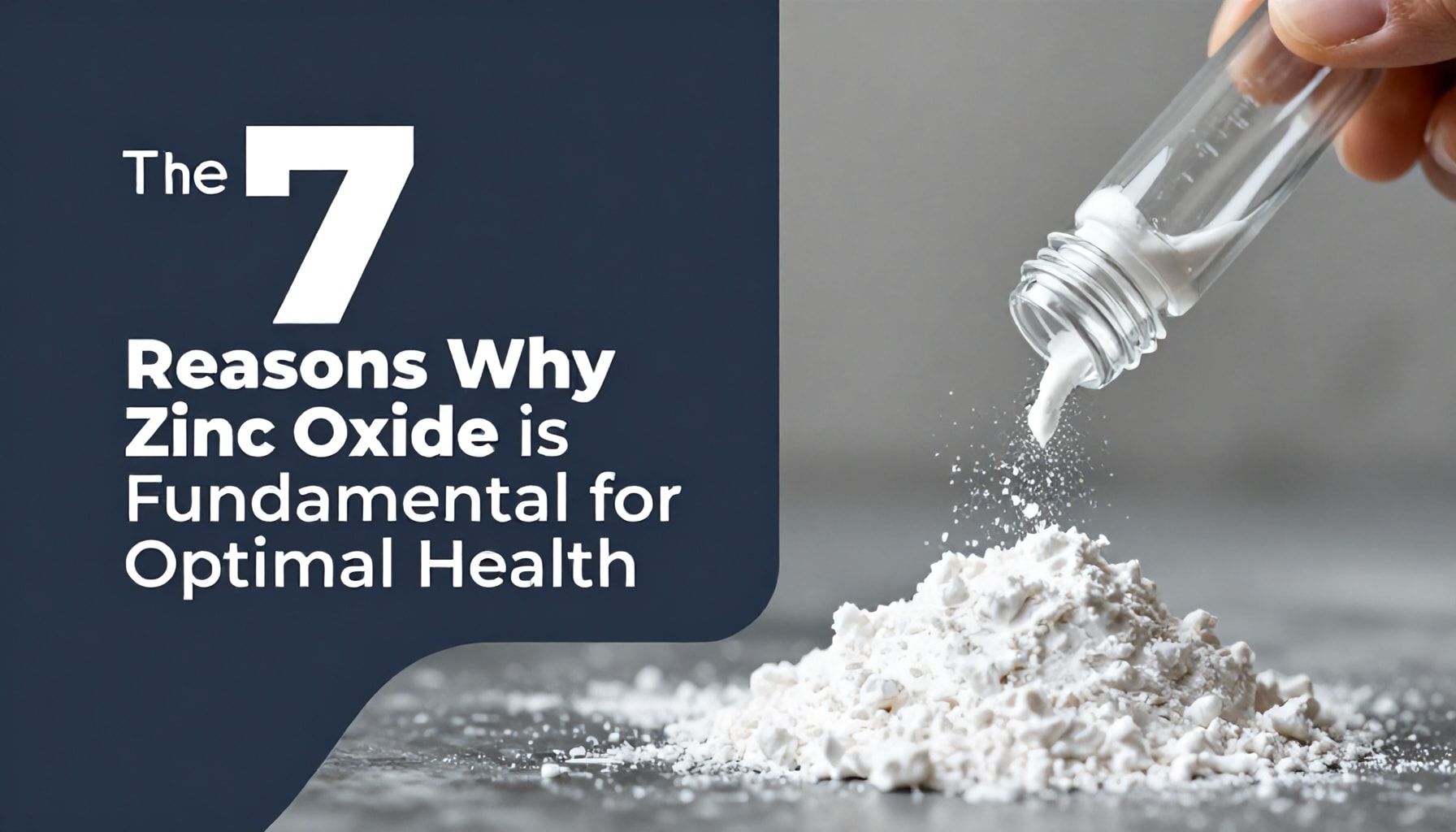 La Ventaja del Oxido de Zinc para la Salud y el Bienestar 6 Las 7 Razones por las Cualas el Oxido de Zinc es Fundamental para una Salud Óptima