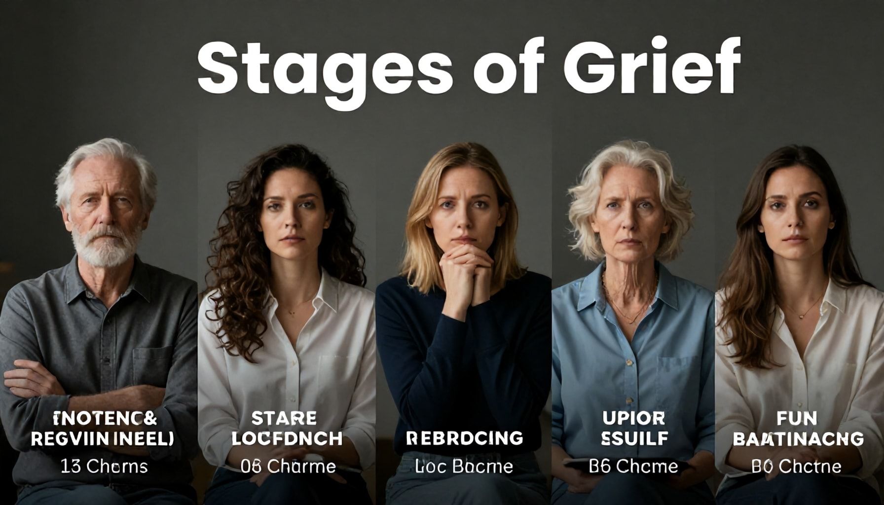 Las cinco etapas del duelo y sus características