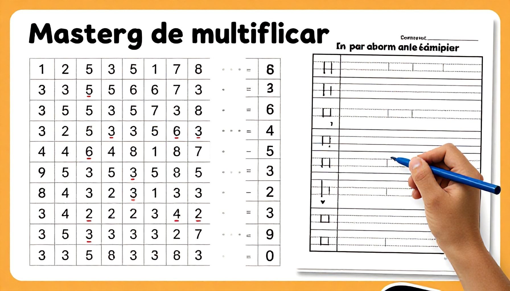 Las tablas de multiplicar: Herramientas esenciales para el aprendizaje matemático