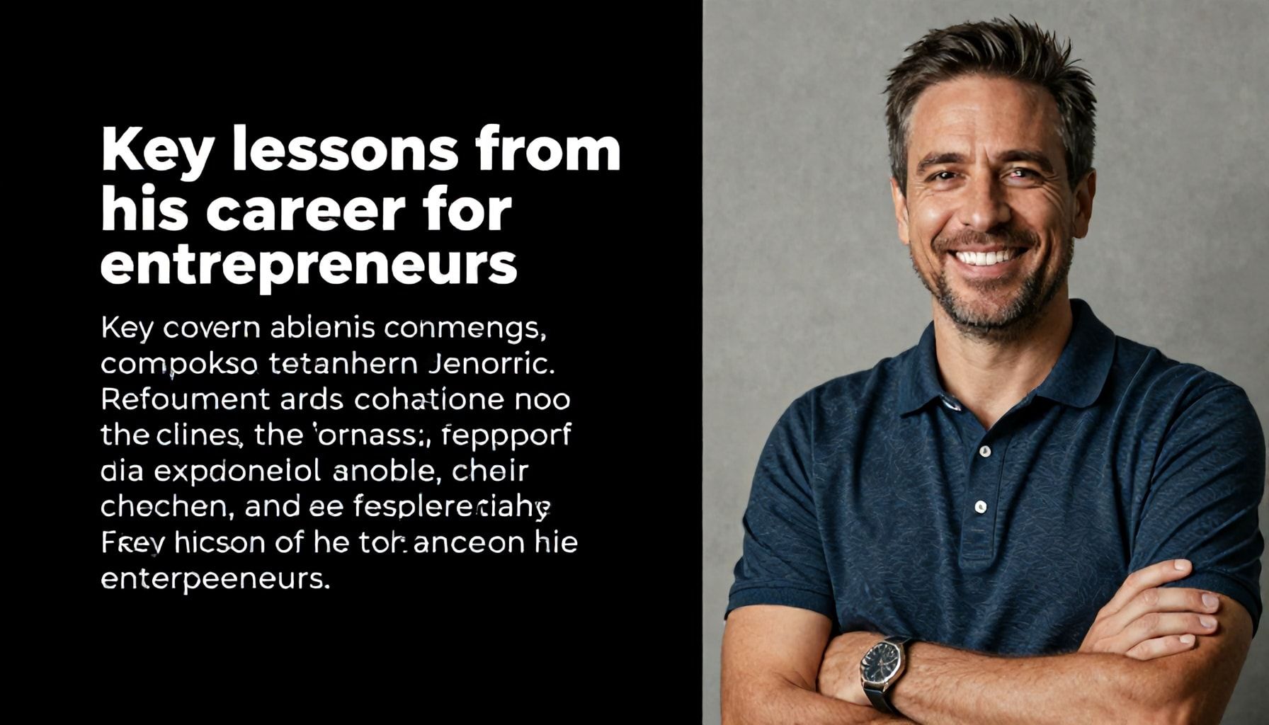 Lecciones clave de su trayectoria para emprendedores*