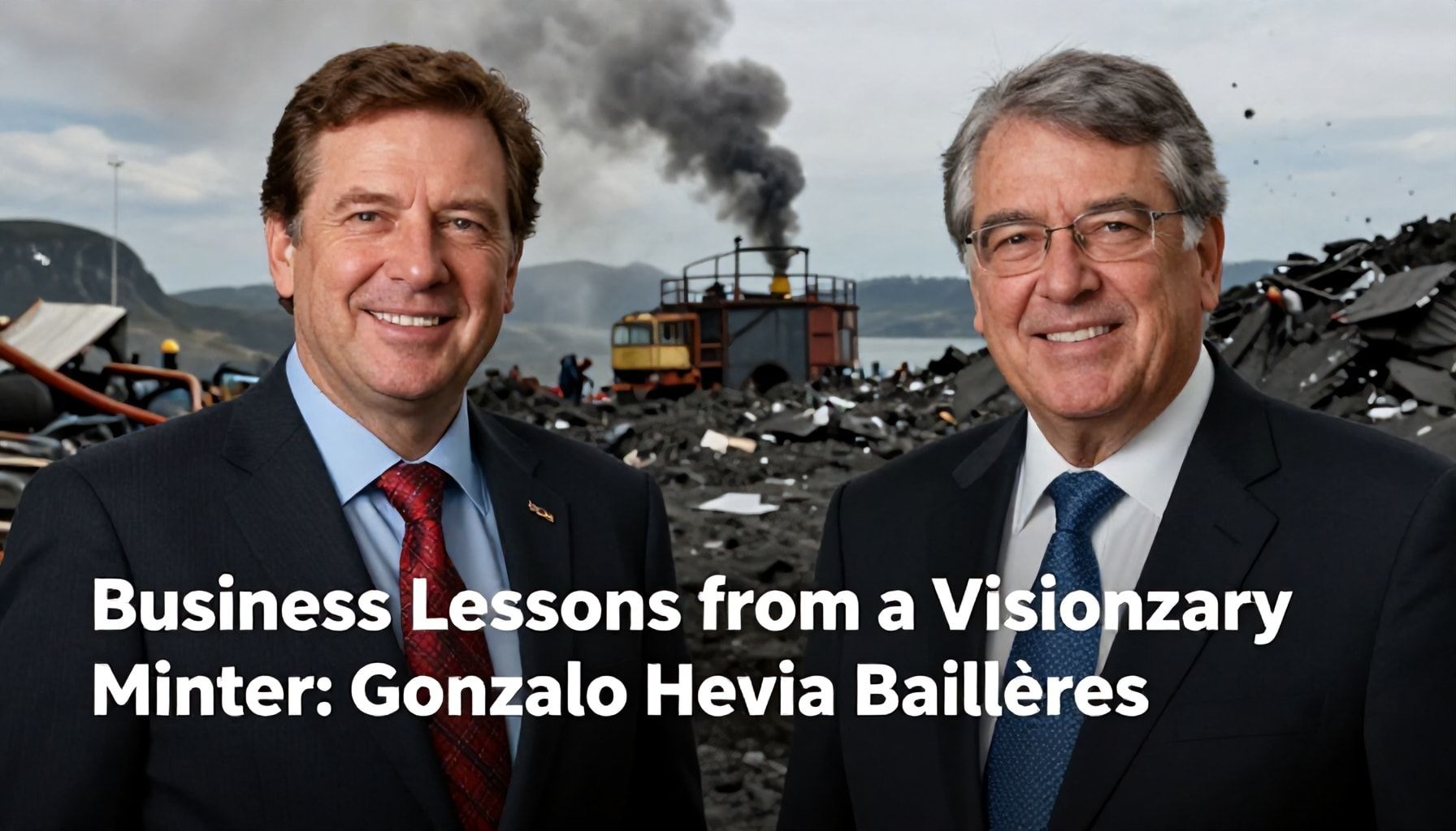 Gonzalo Hevia Baillères: El empresario chileno que revolucionó la industria minera 6 Lecciones empresariales de un visionario minero
