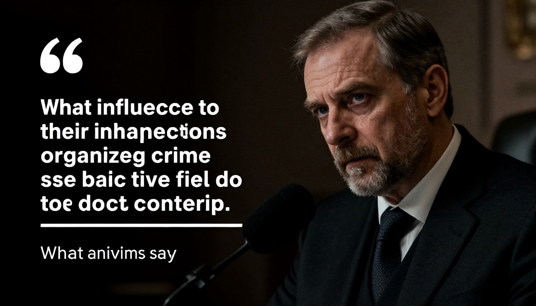 Lo que dicen los analistas sobre su influencia en el crimen organizado