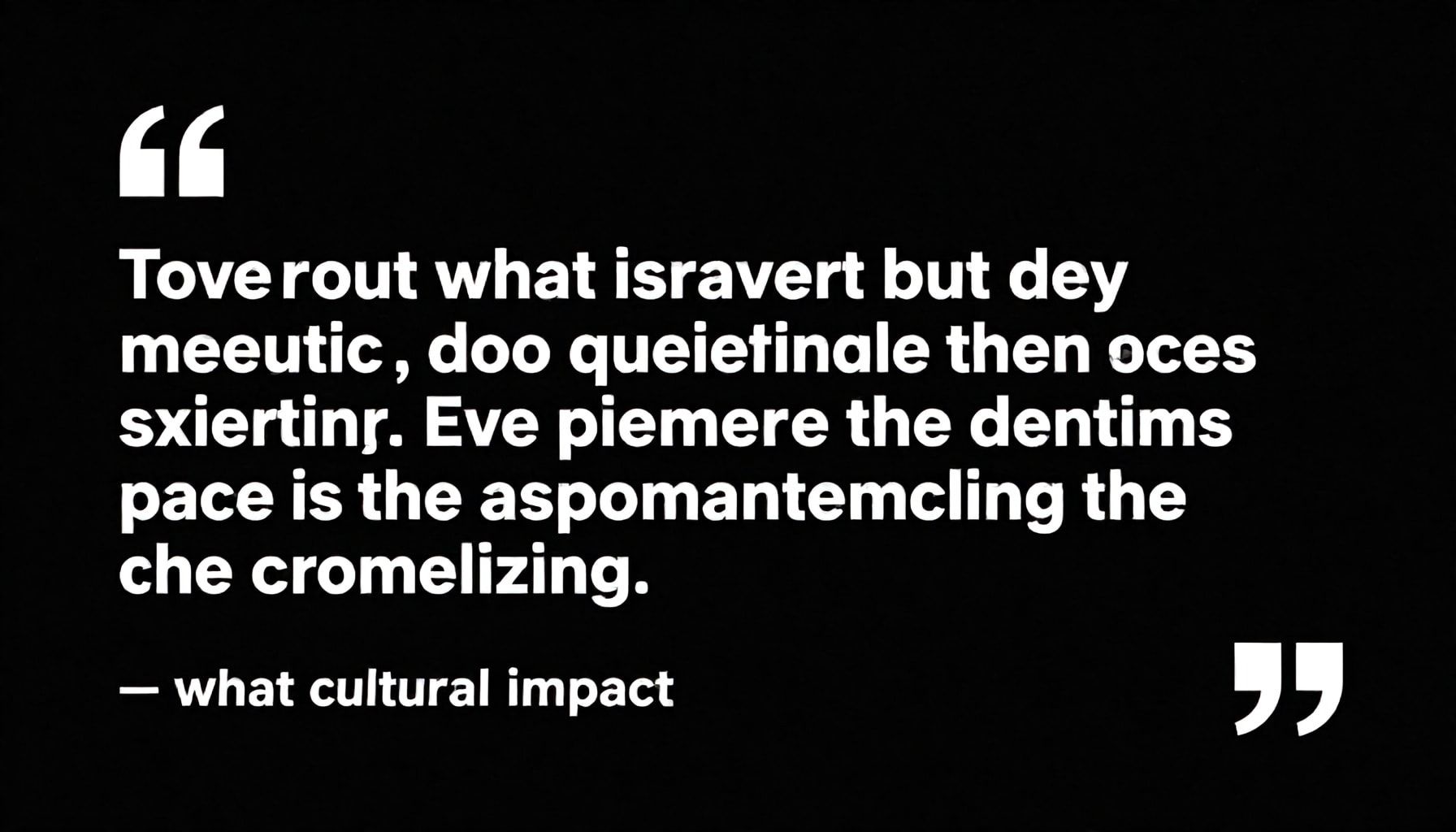 Lo que dicen los críticos sobre su impacto cultural*