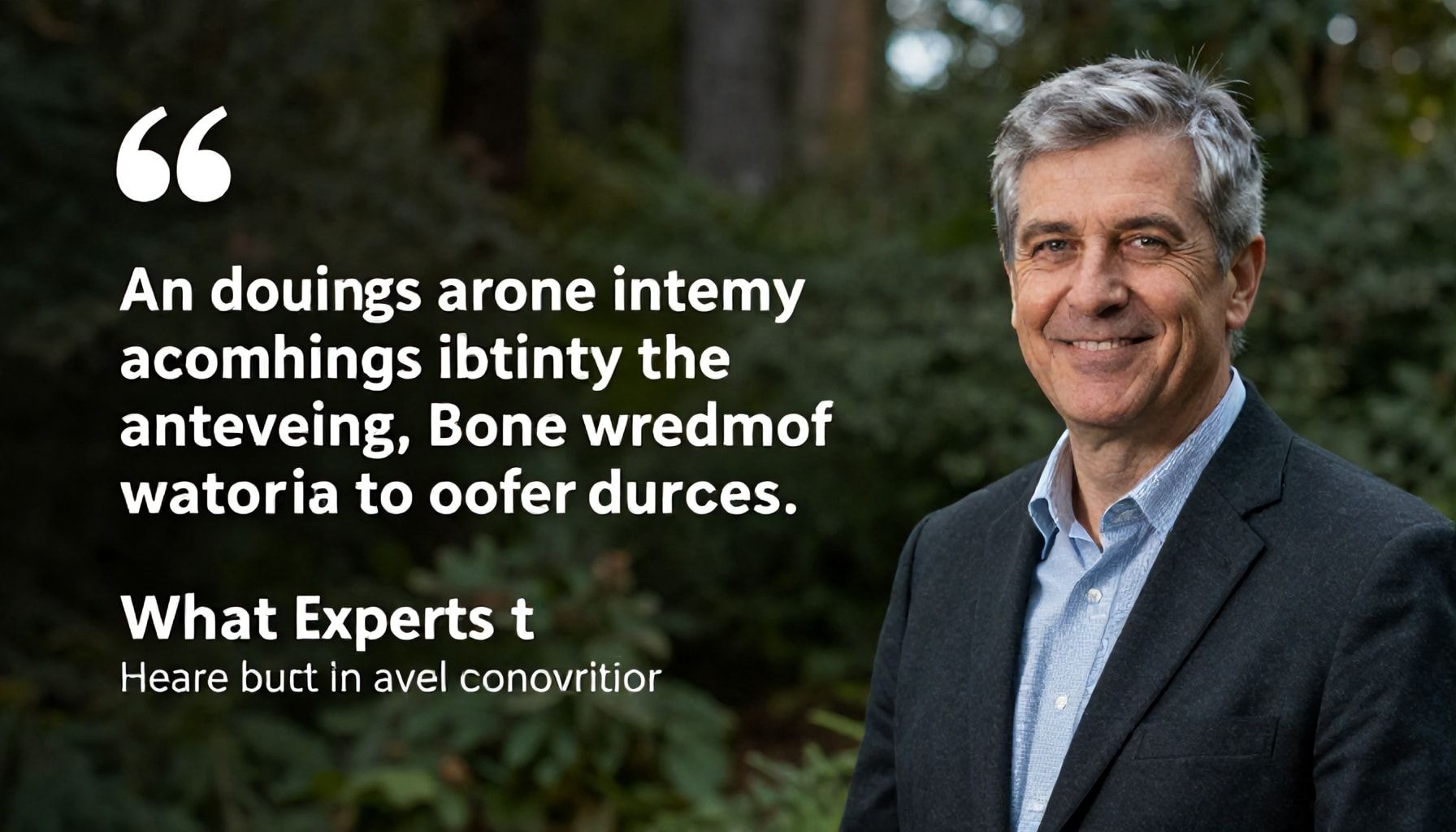 Lo que dicen los expertos sobre su conservación