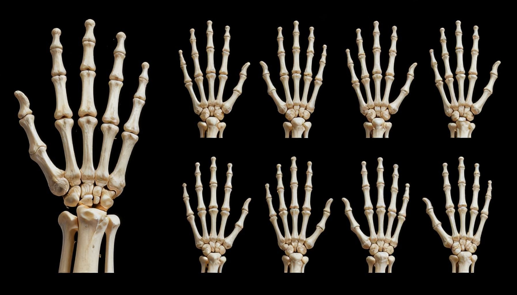 Los huesos de la mano: estructura, funciones y cuidados esenciales 2 Los 27 huesos de la mano: estructura y funciones