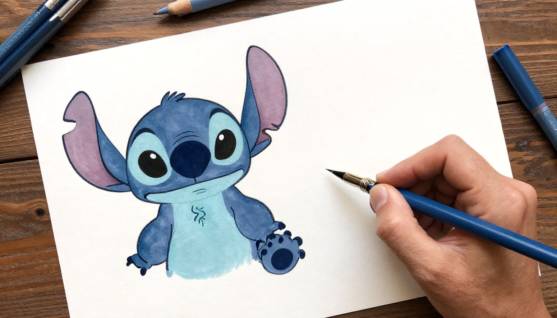 Conoce a Stitch: Dibujos Inspiradores para Tiempos Difíciles 6 Los 3 Secretos para Capturar la Esencia de Stitch en un Dibujo