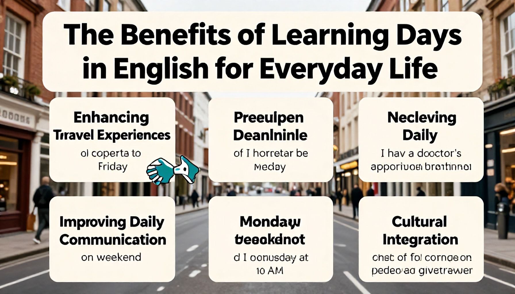 Los beneficios de aprender días en inglés para el día a día