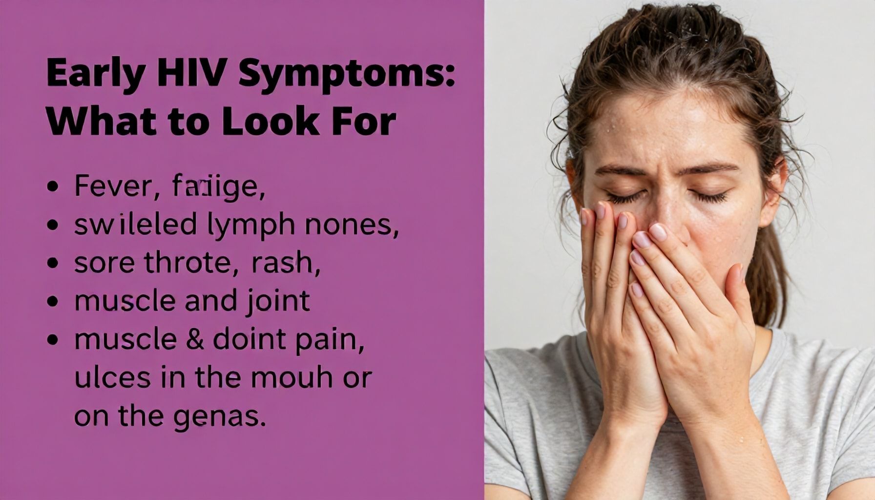 Los primeros síntomas que pueden aparecer