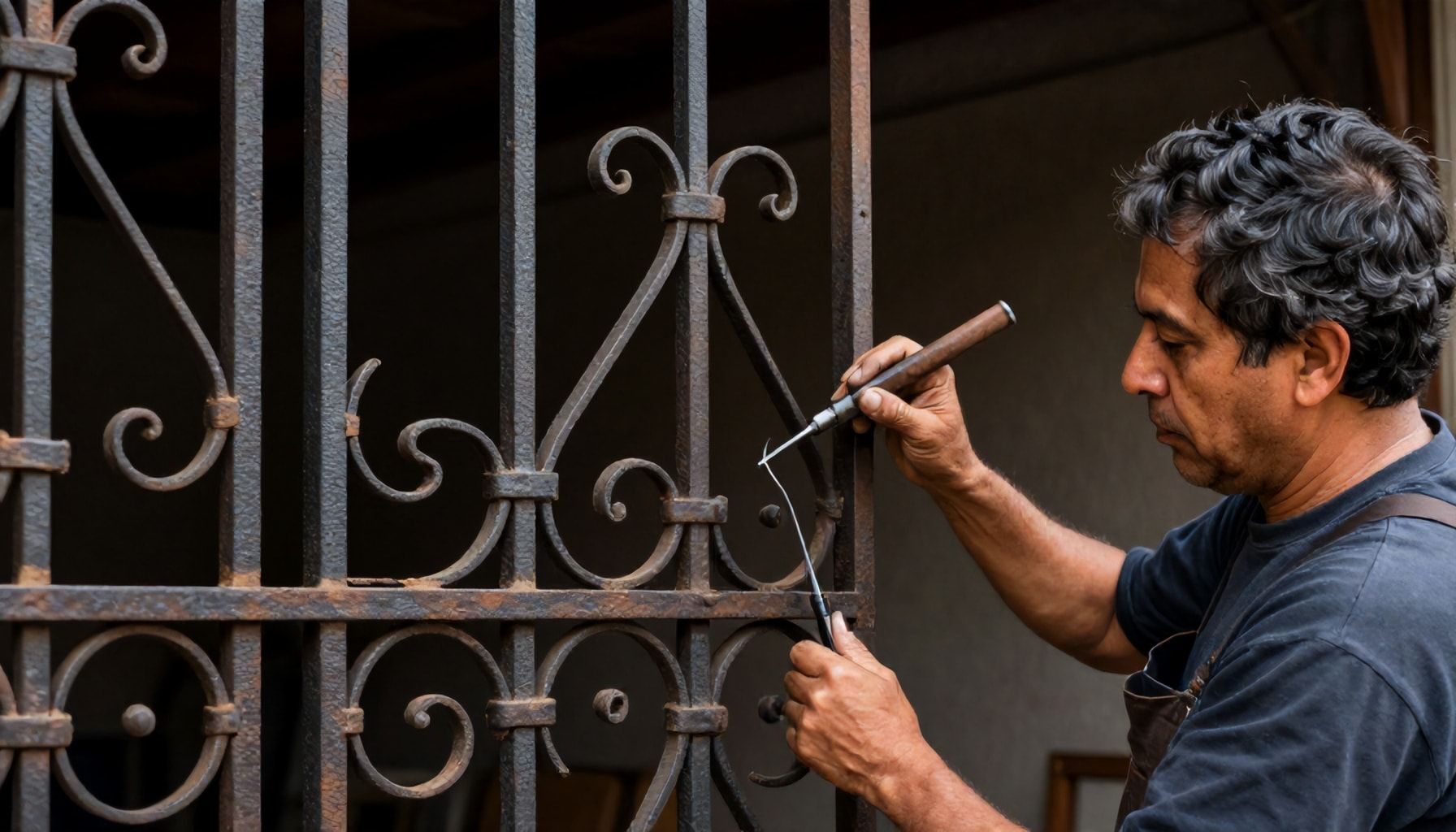 El arte de la herrería: 10 puertas que transforman espacios 5 Mantenimiento y cuidado de estas piezas artesanales