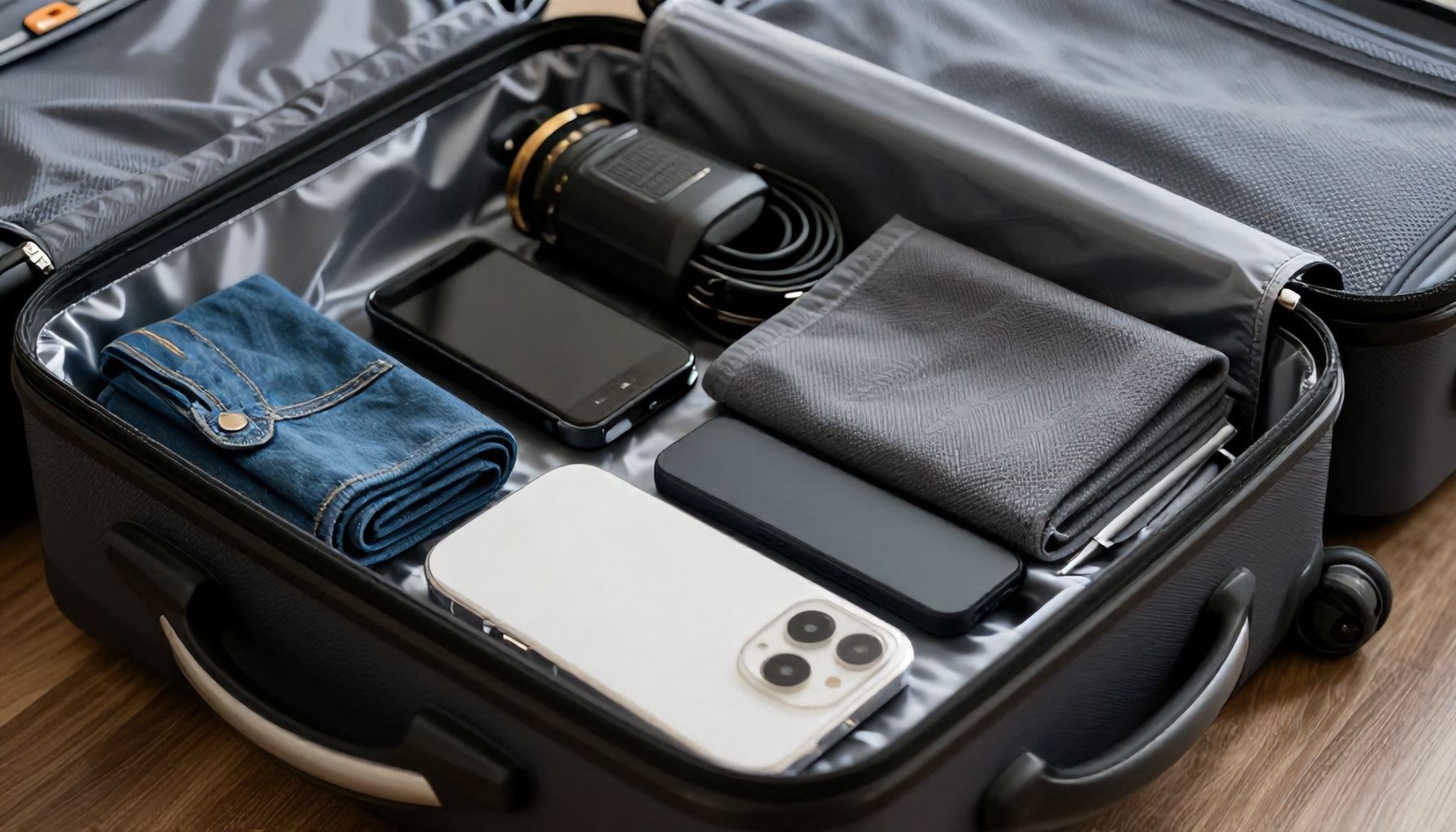 Materiales duraderos para maletas de viaje