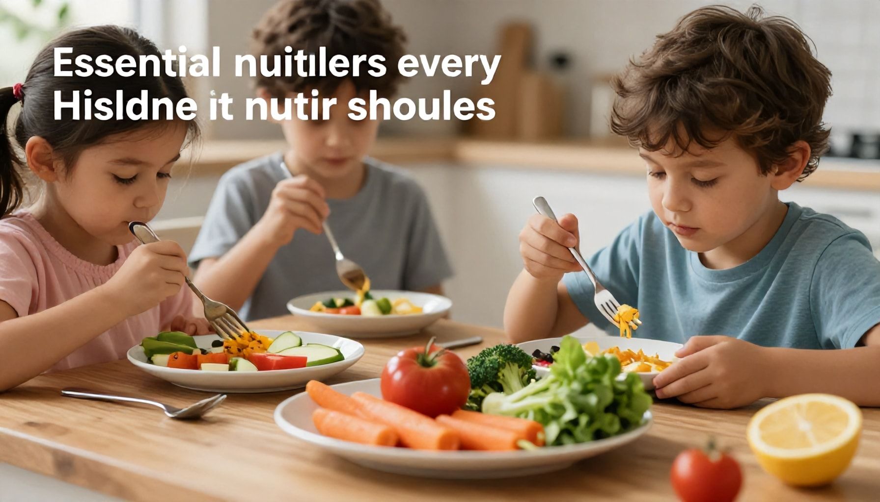 5 alimentos clave del plato del buen comer para niños 2 Nutrientes esenciales que todo niño debe consumir