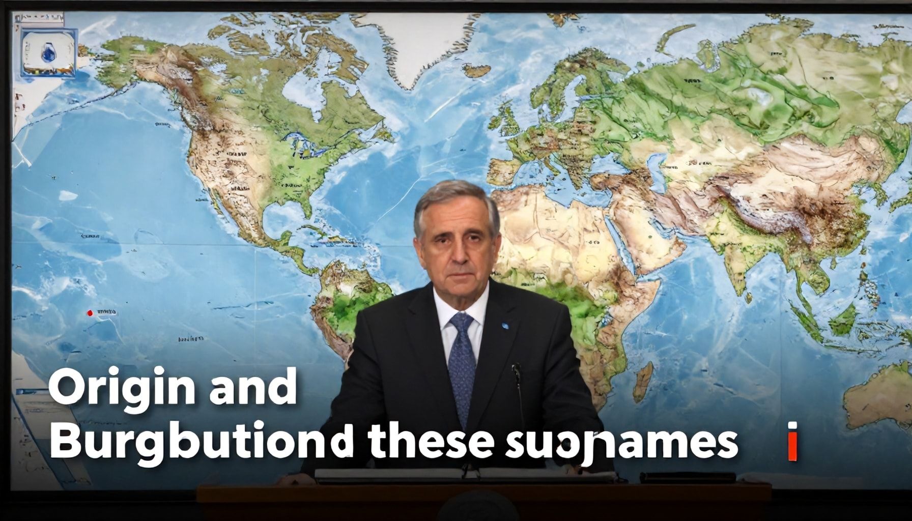 Origen y distribución geográfica de estos apellidos