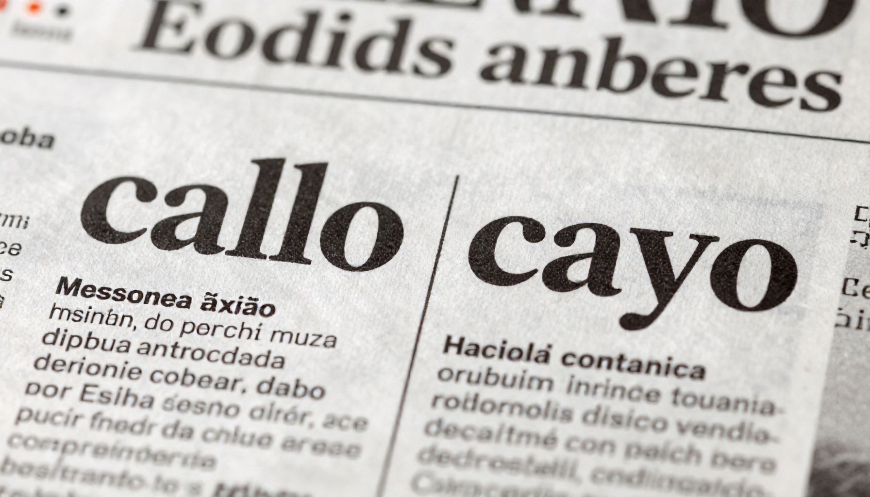 Origen y evolución de ambas palabras en el español