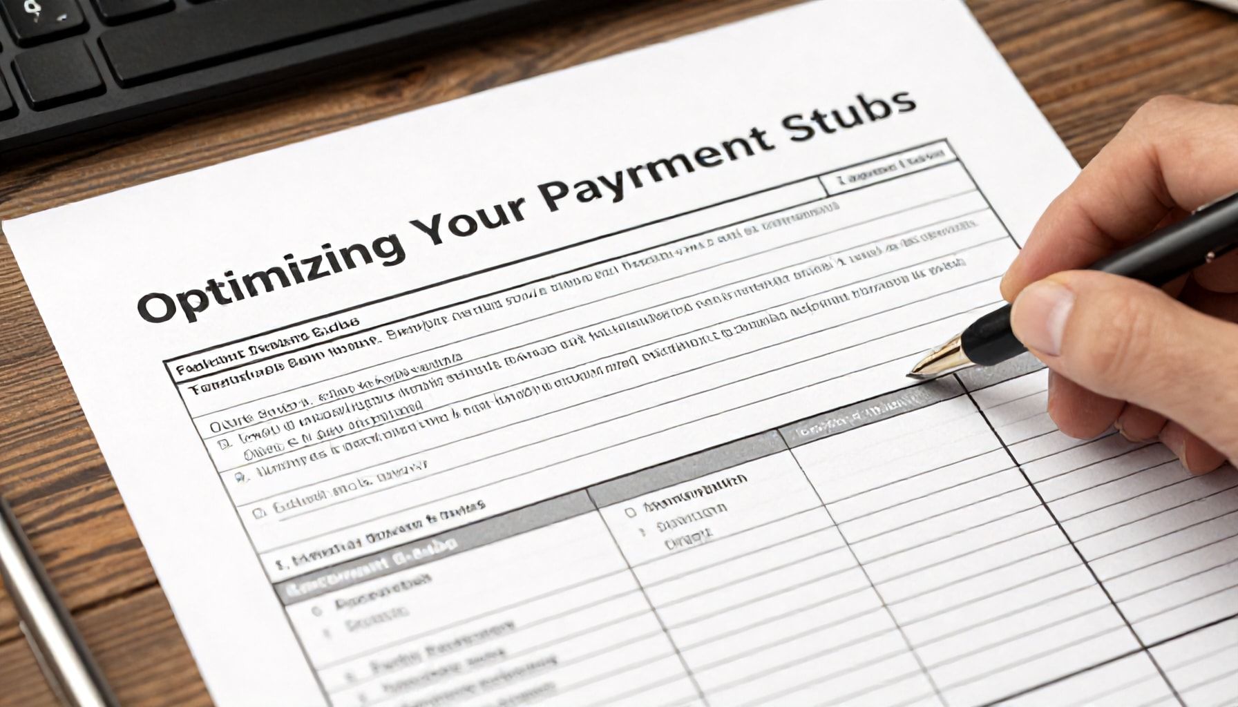 Pasos para optimizar tus talones de pago