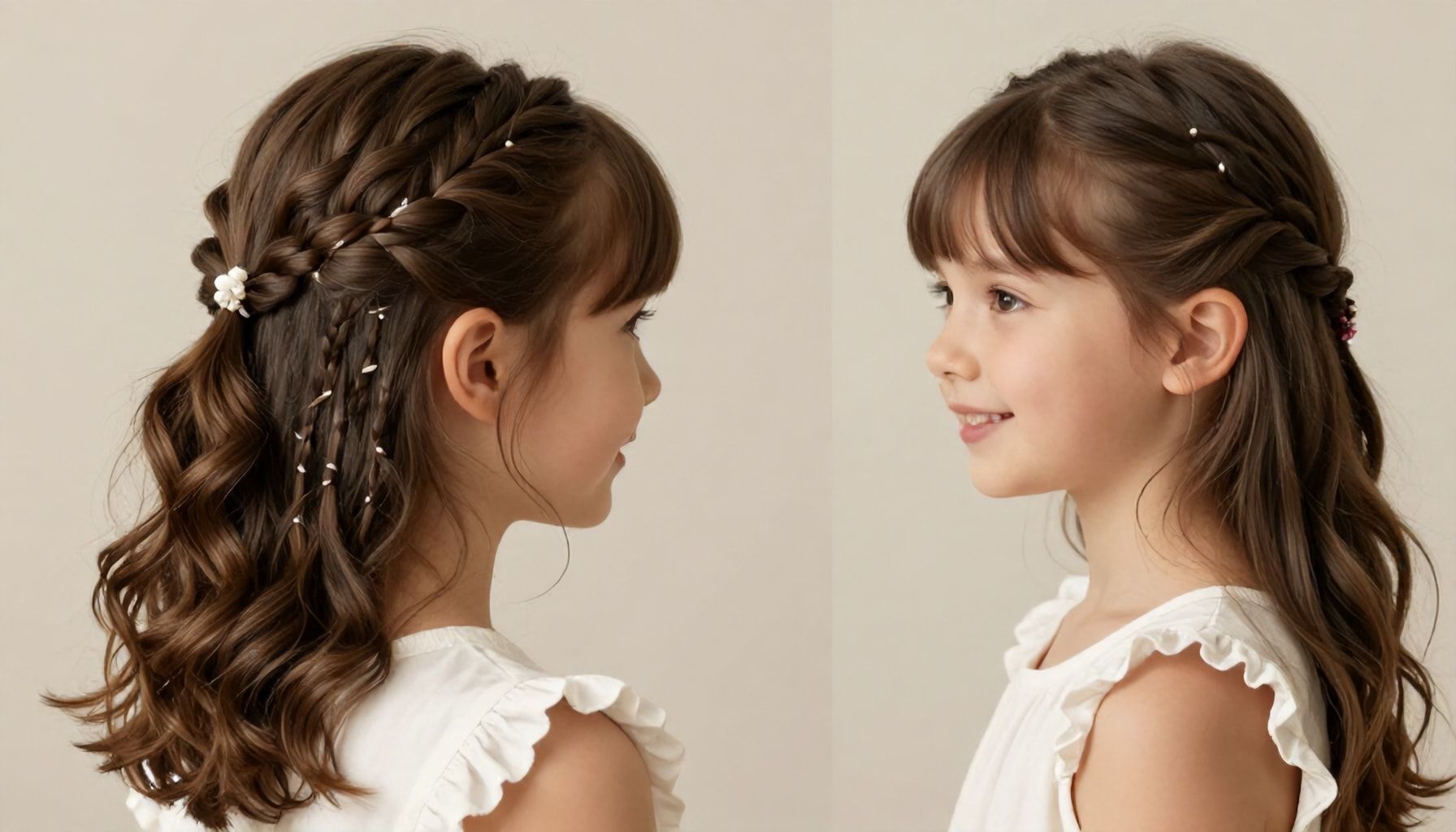 Peinados infantiles: Tendencias 2024