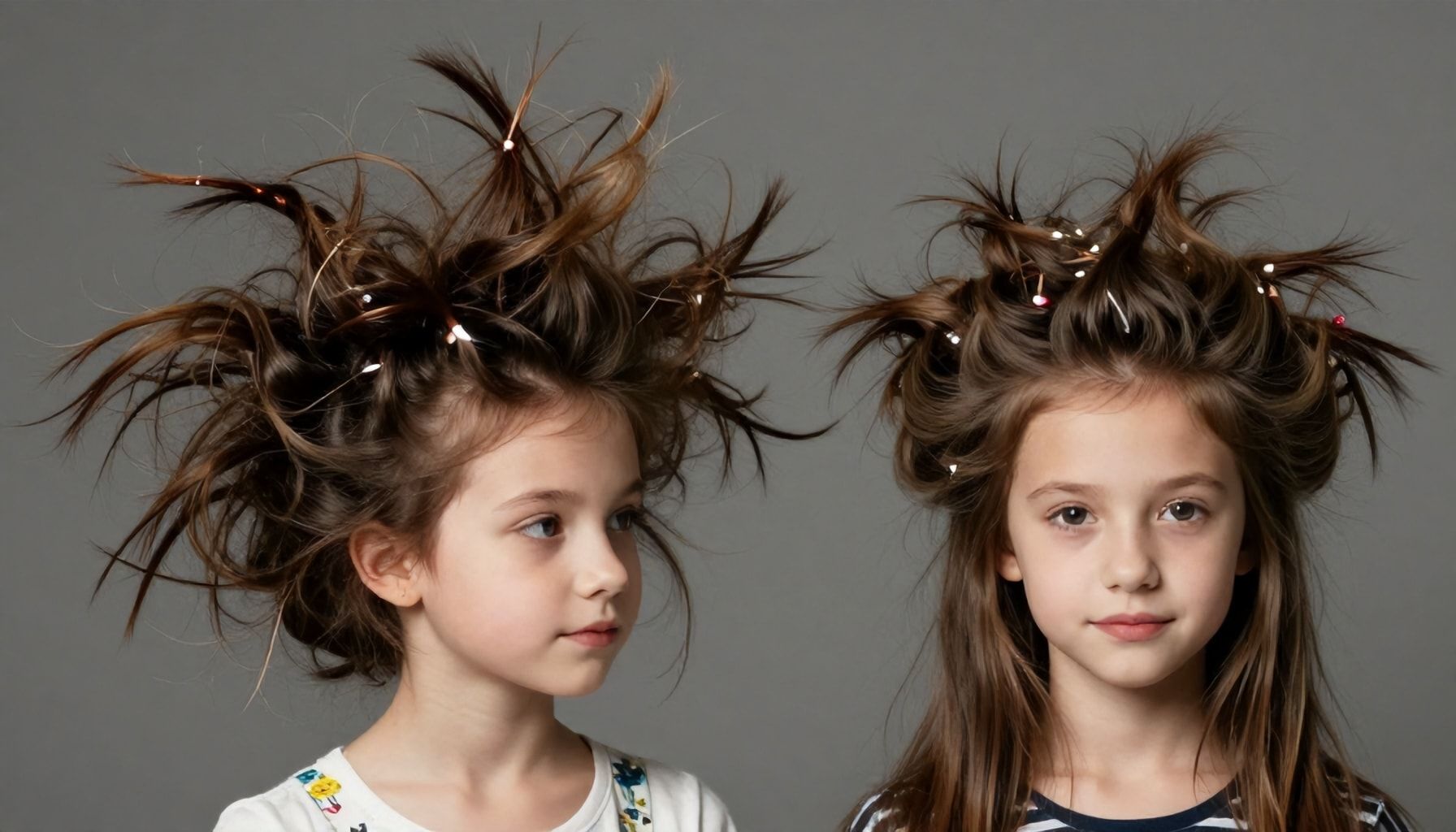 Peinados locos: diversión y creatividad para las niñas