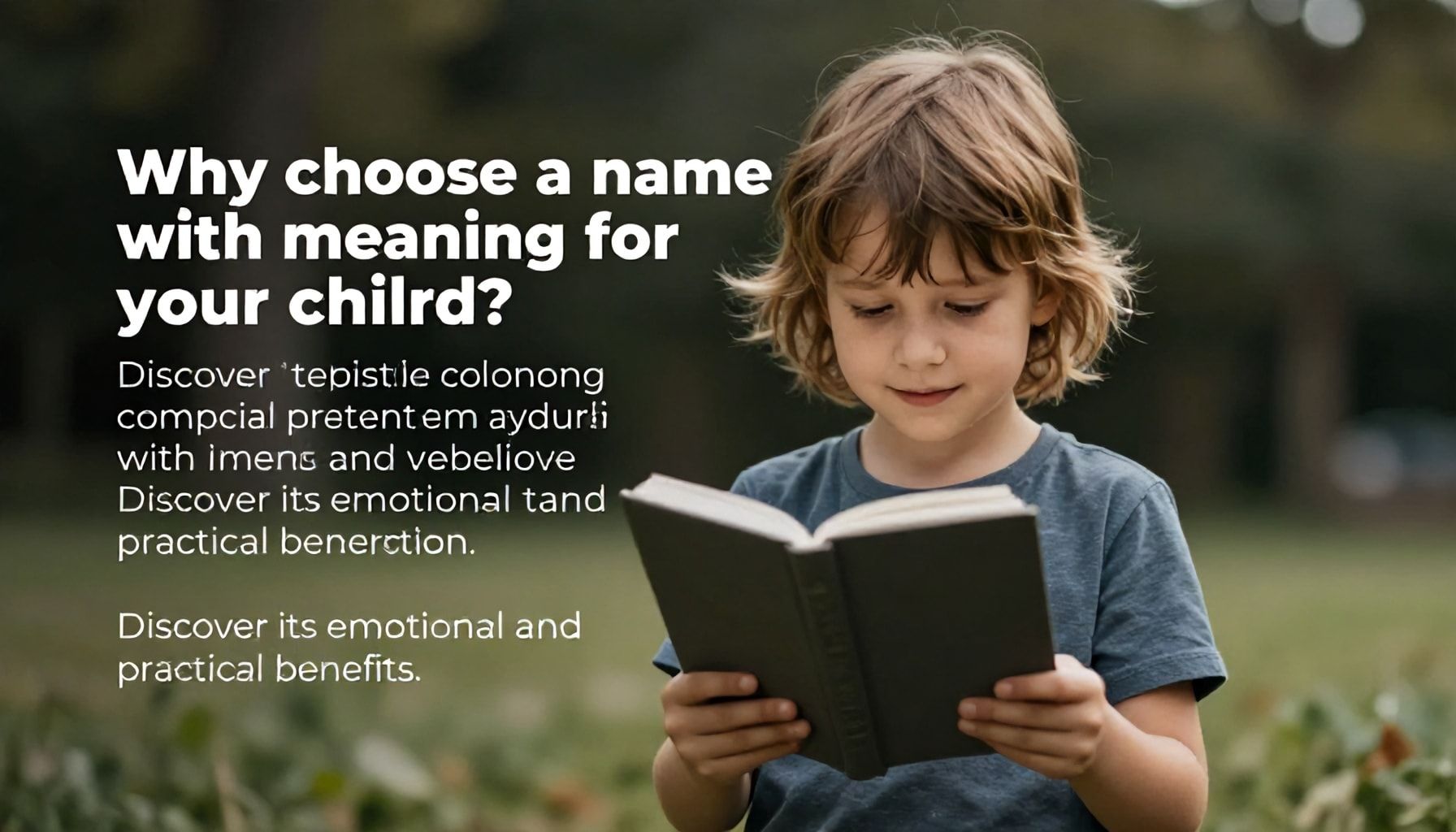 Descubre los nombres perfectos para tu pequeño: consejos y sugerencias inspiradoras 2 ¿Por qué elegir un nombre con significado para tu hijo? Descubre sus beneficios emocionales y prácticos