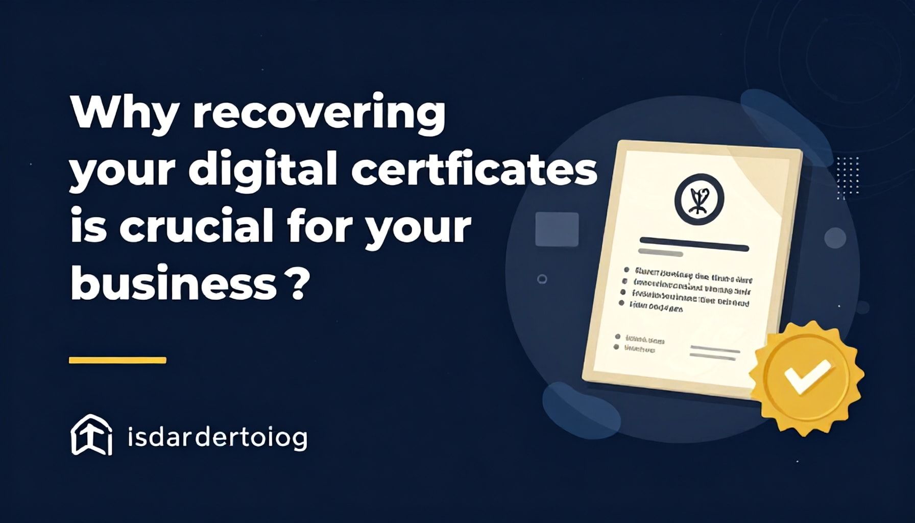 ¿Por qué recuperar tus certificados digitales es crucial para tu negocio?