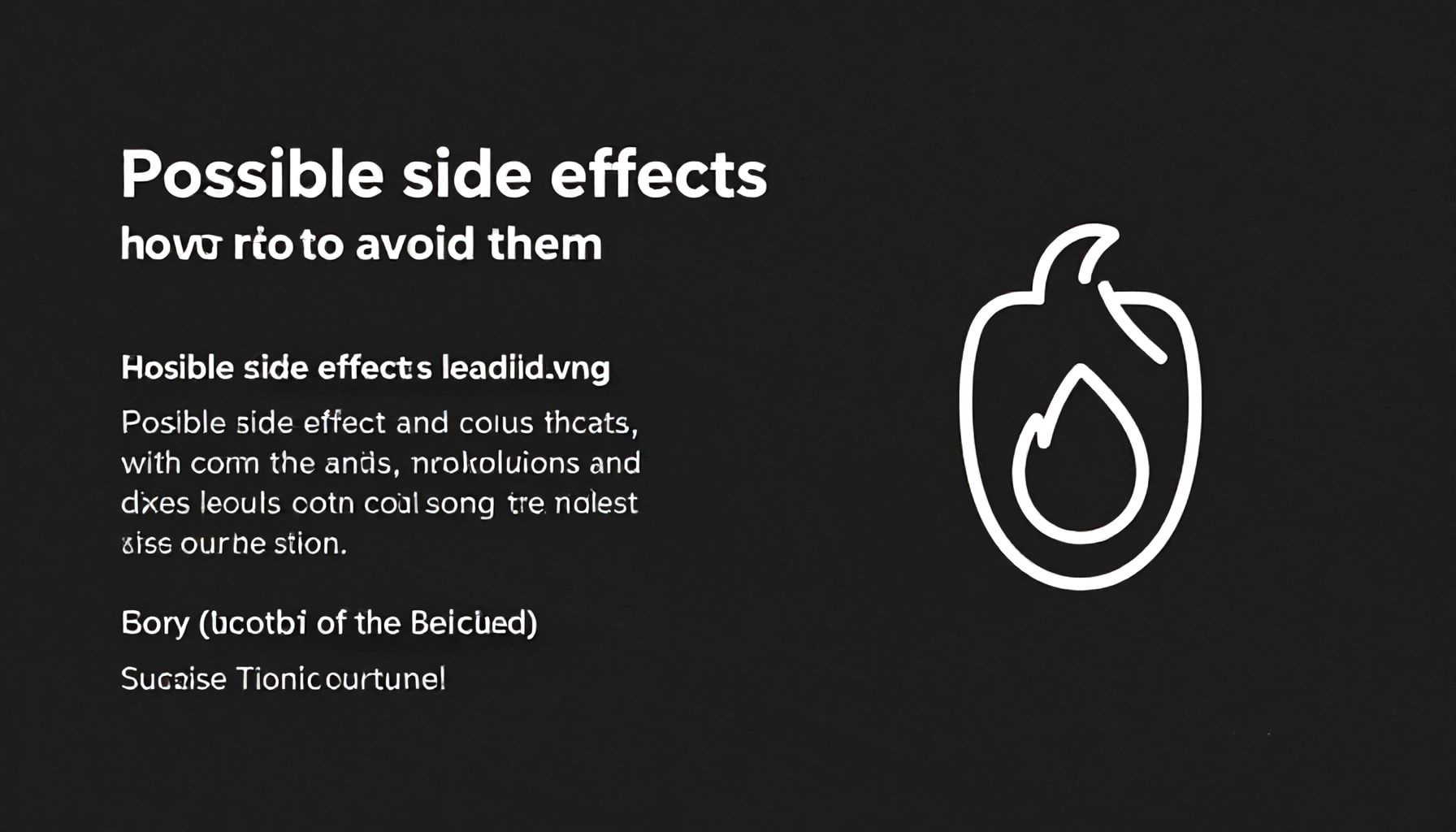 Posibles efectos secundarios y cómo evitarlos