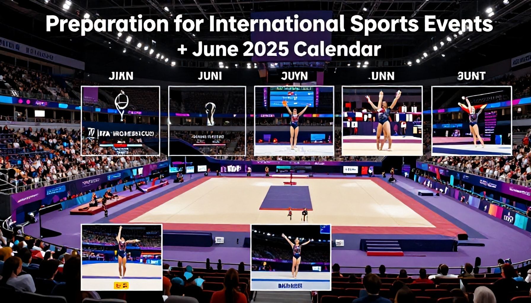 Preparación para eventos deportivos internacionales