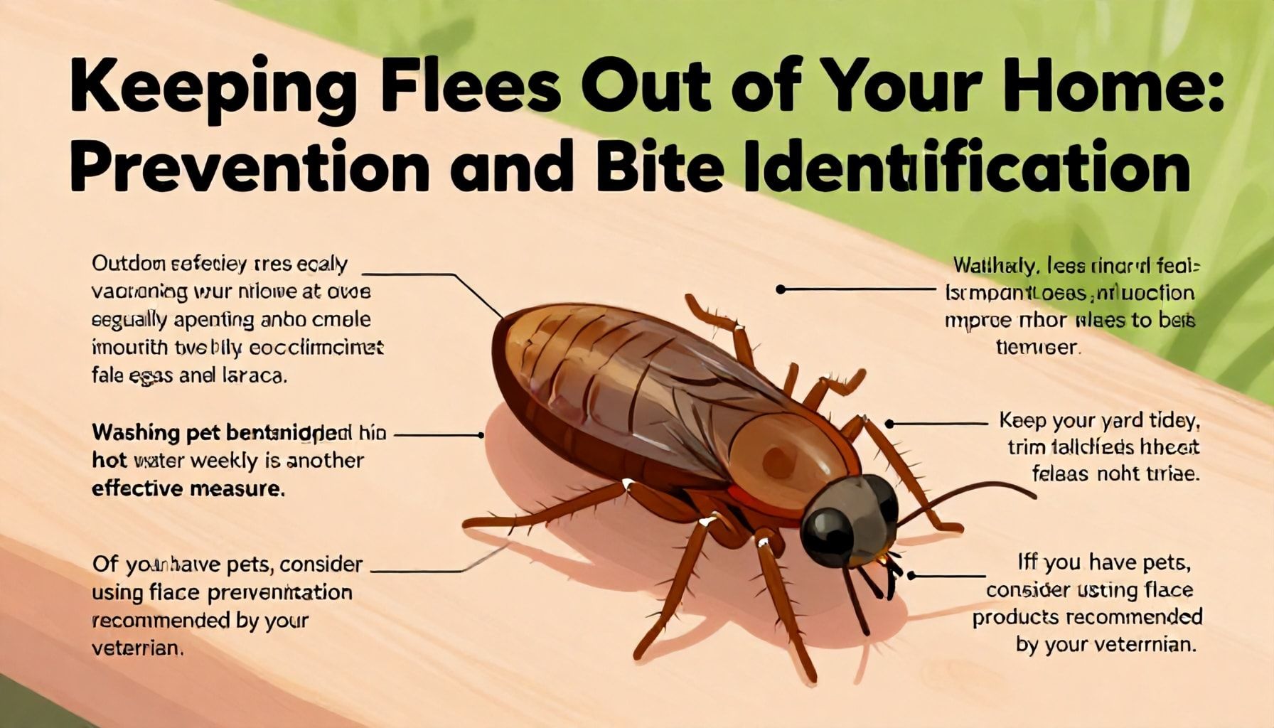 Prevención: cómo mantener a las pulgas fuera de casa