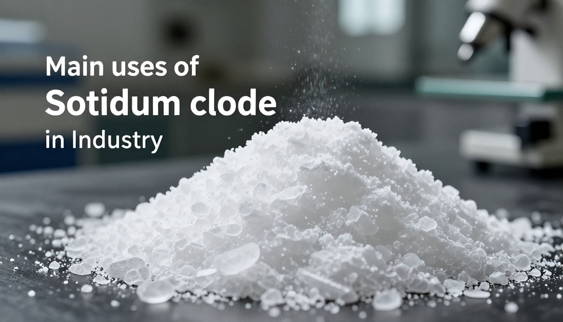 Principales usos del cloruro de sodio en la industria