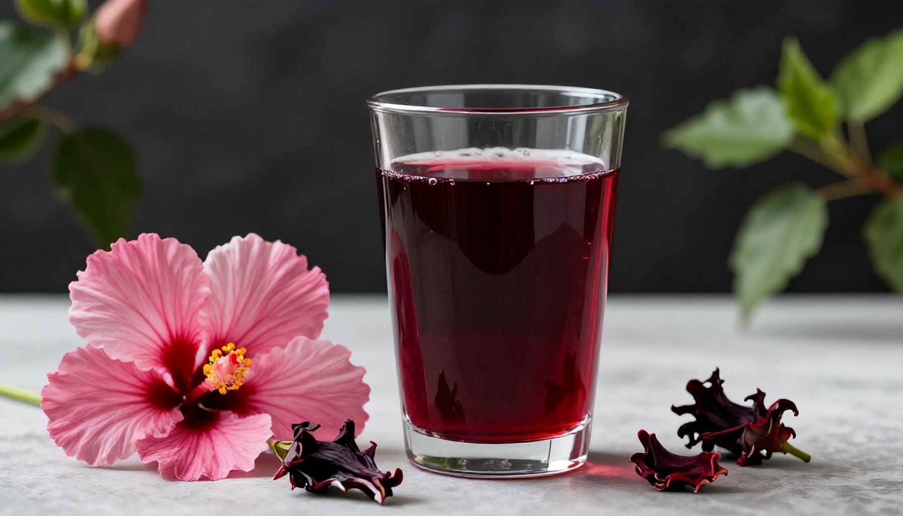 Los beneficios de la agua de jamaica: una bebida refrescante y saludable 2 Propiedades nutricionales que la hacen única